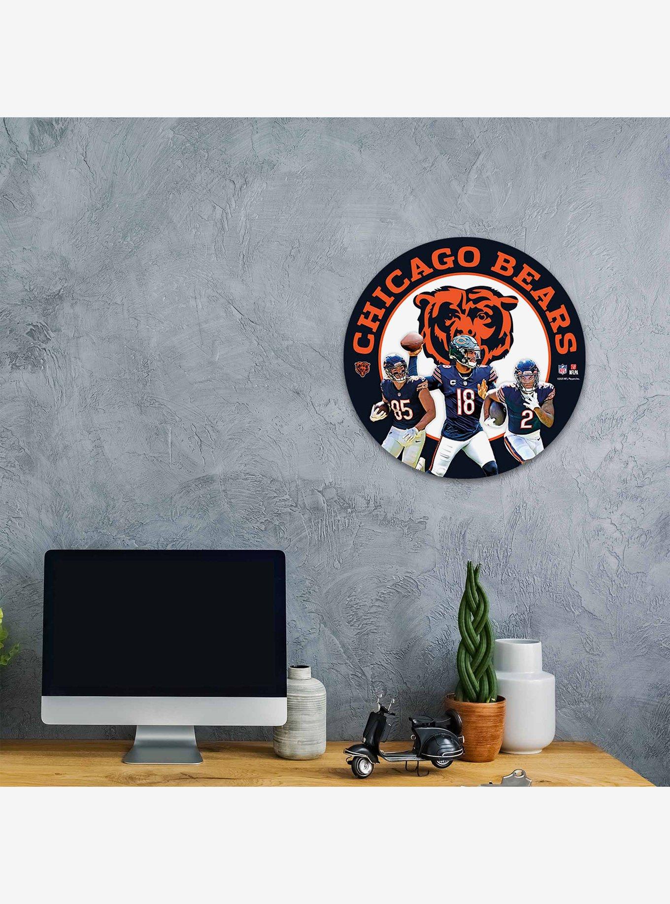 NFL Chicago Bears Round Wall Sign, , hi-res