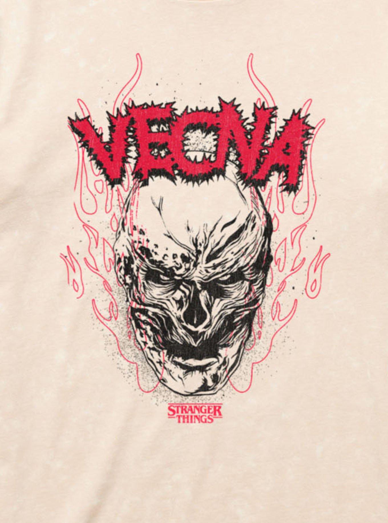 Stranger Things Vecna Flame Face T-Shirt Hot Topic Exclusive, , hi-res