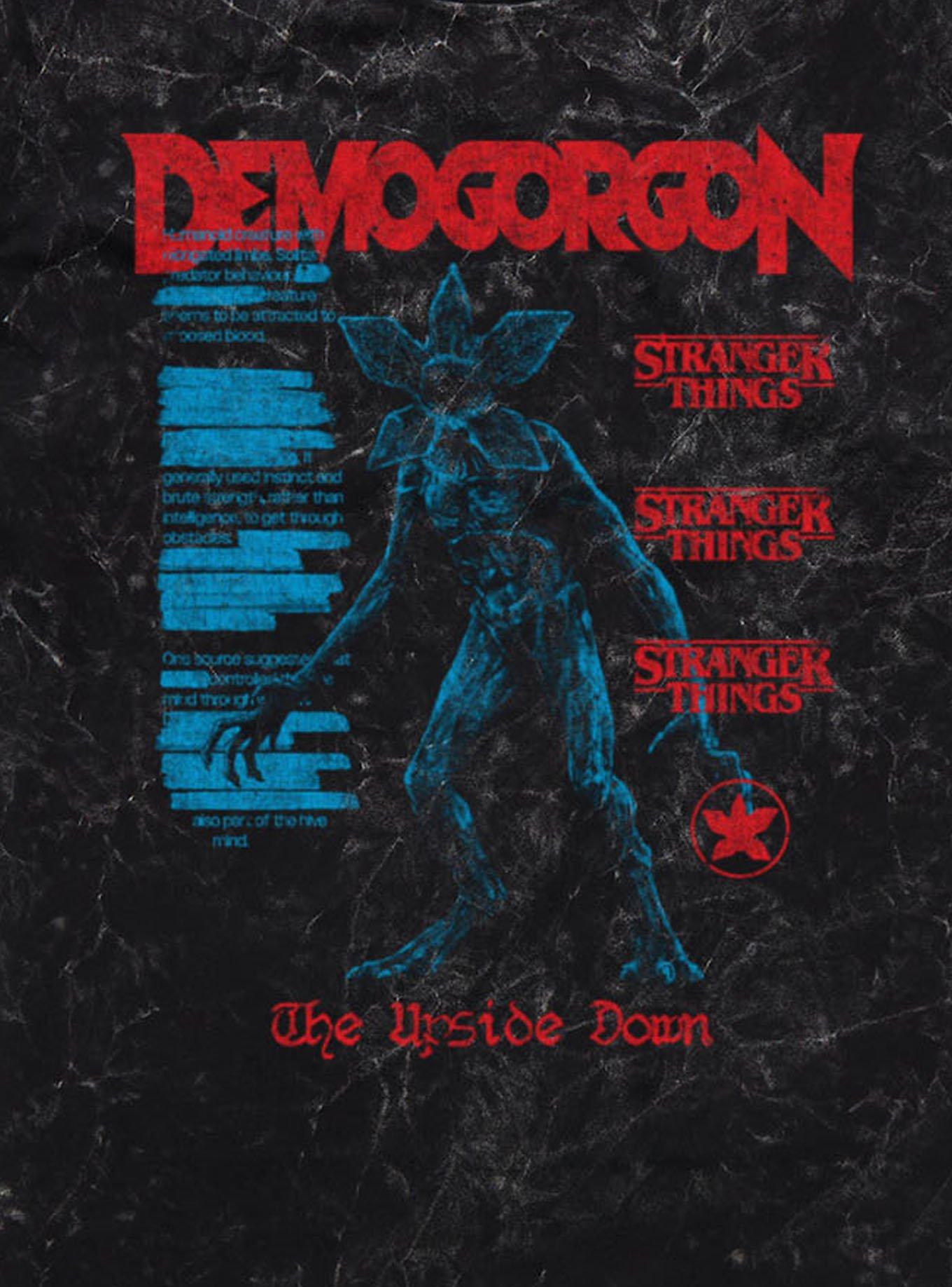Stranger Things Demogorgon Classified T-Shirt Hot Topic Exclusive, , hi-res