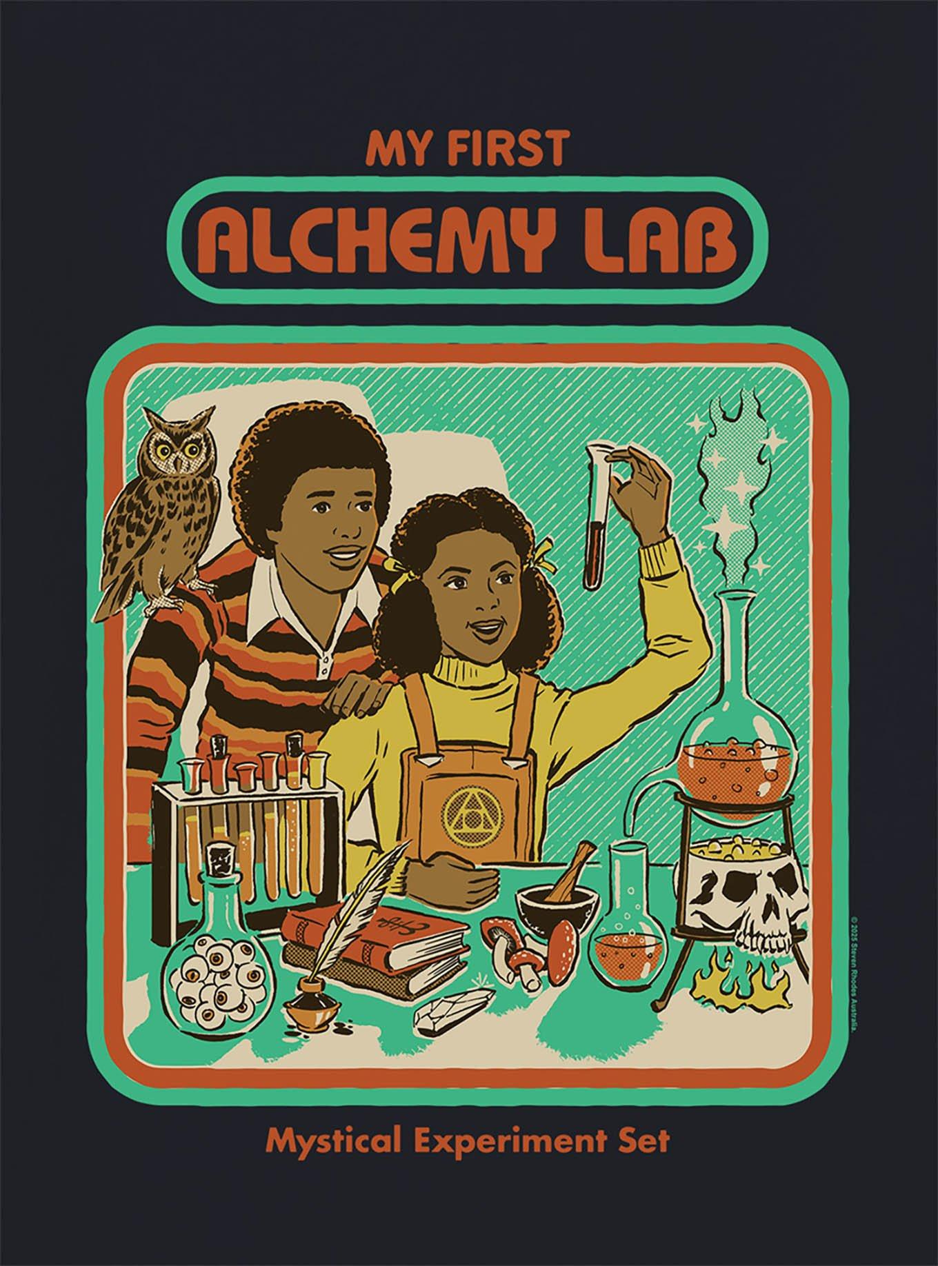 Steven Rhodes My First Alchemy Lab T-Shirt, , hi-res