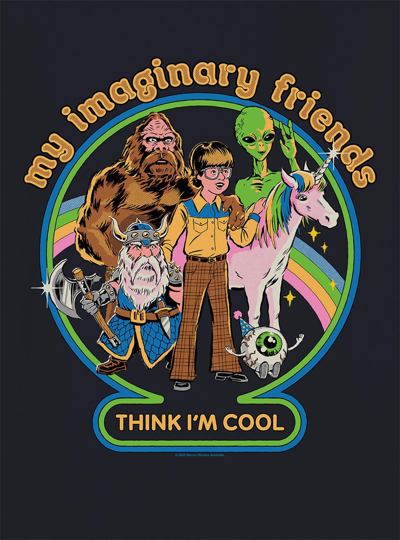 Steven Rhodes My Imaginary Friends T-Shirt, , hi-res