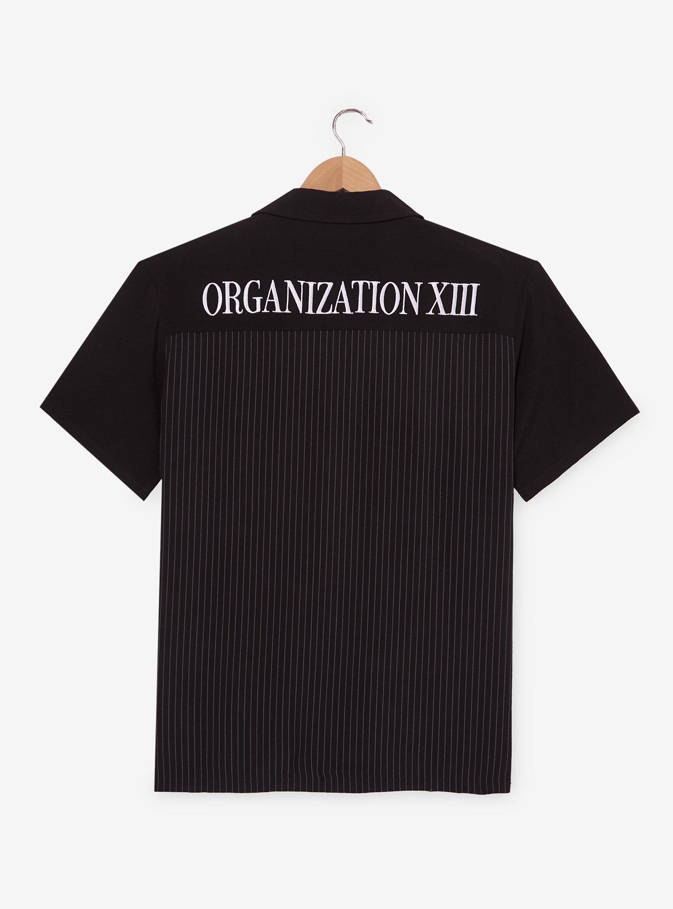 Disney Kingdom Hearts Striped Woven Button-Up - BoxLunch Exclusive, , hi-res