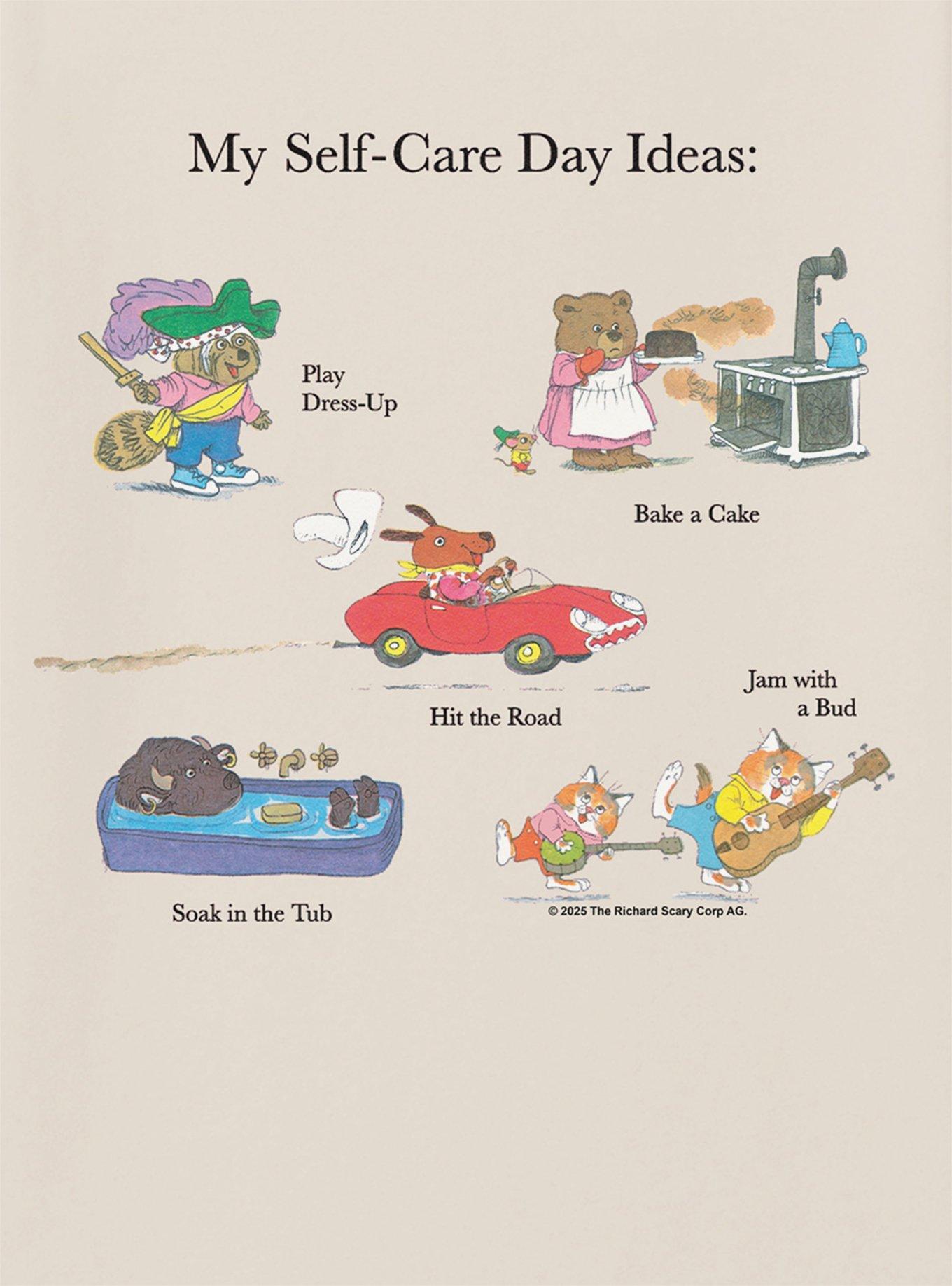 Richard Scarry Self Care Ideas T-Shirt, , hi-res
