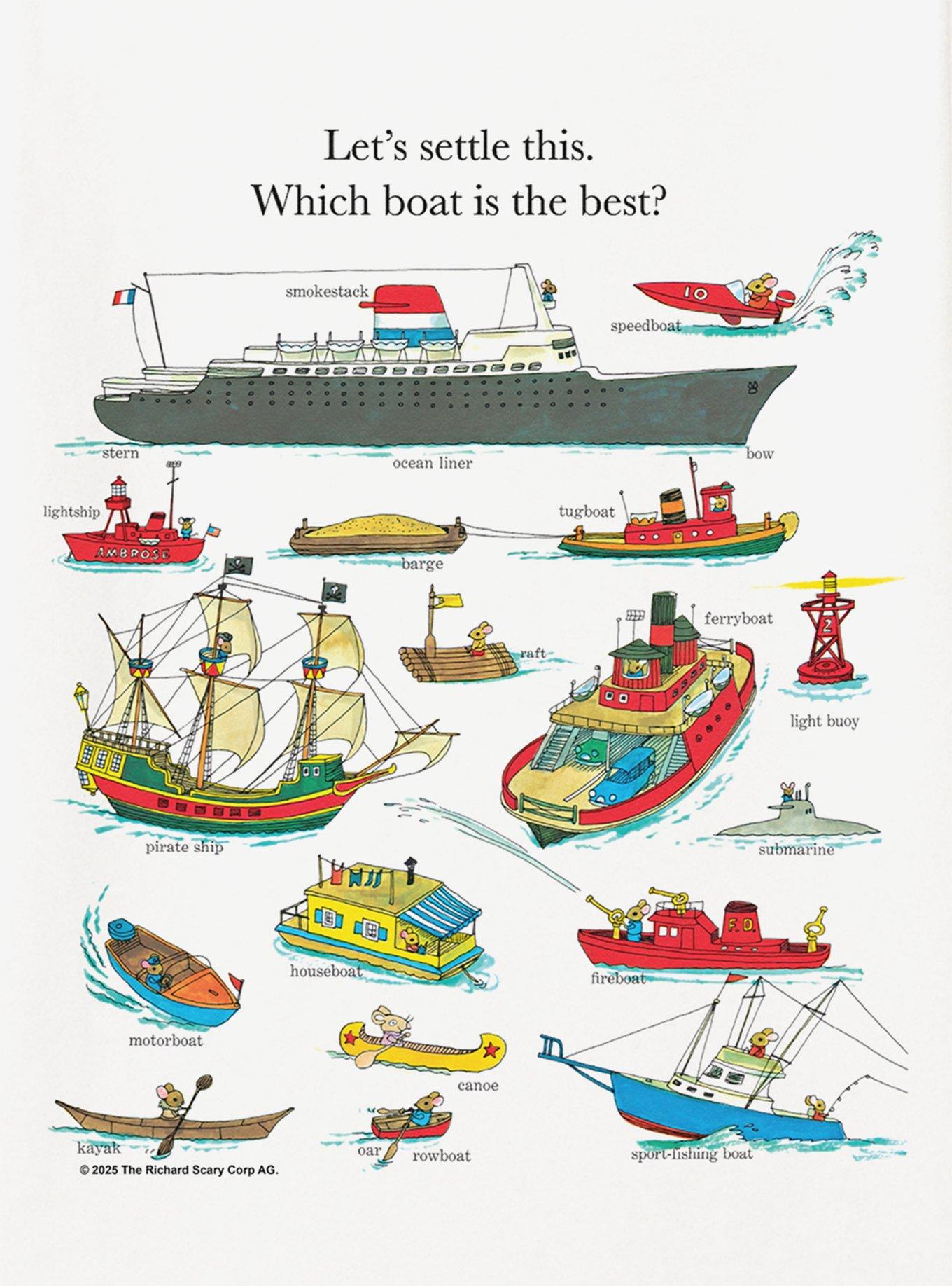 Richard Scarry Best Boat T-Shirt, , hi-res