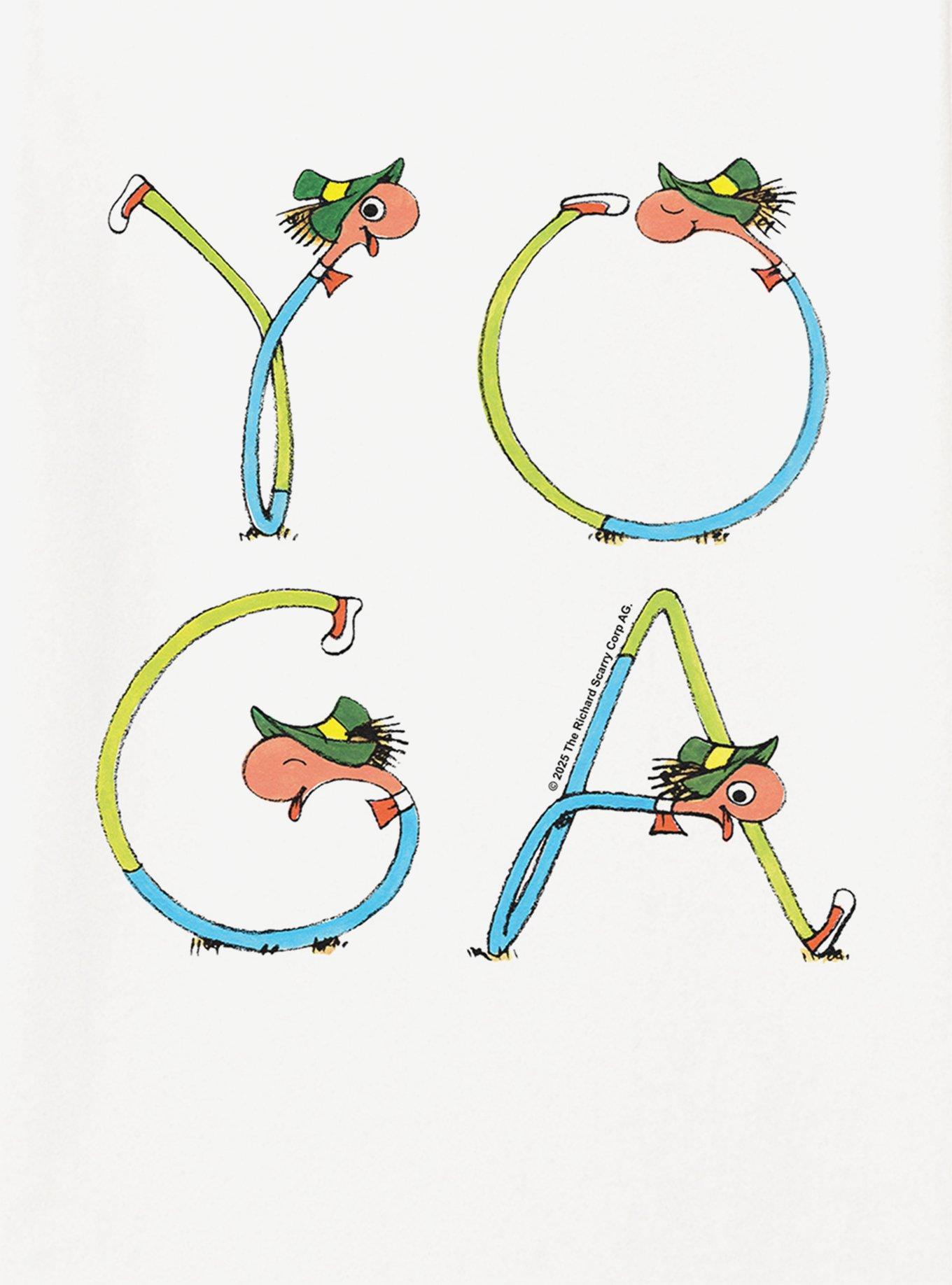Richard Scarry Yoga Worm T-Shirt, , hi-res