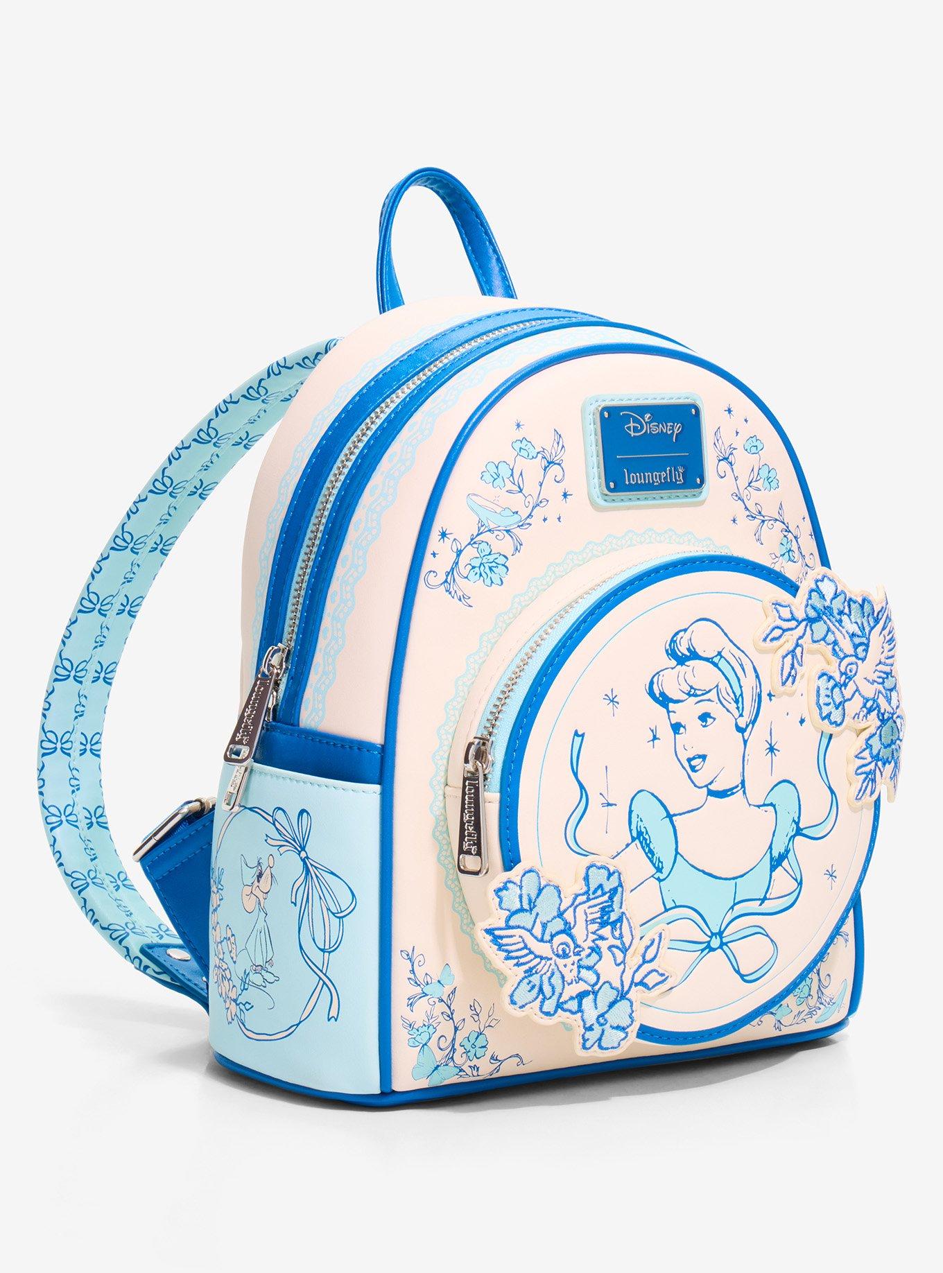 Loungefly Disney Cinderella Tonal Portrait Mini Backpack - BoxLunch Exclusive, , alternate - view 2