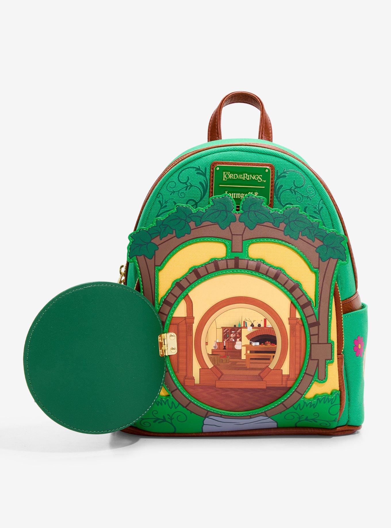 Loungefly The Lord of the Rings Hobbit Door Mini Backpack&mdash; BoxLunch Exclusive, , hi-res
