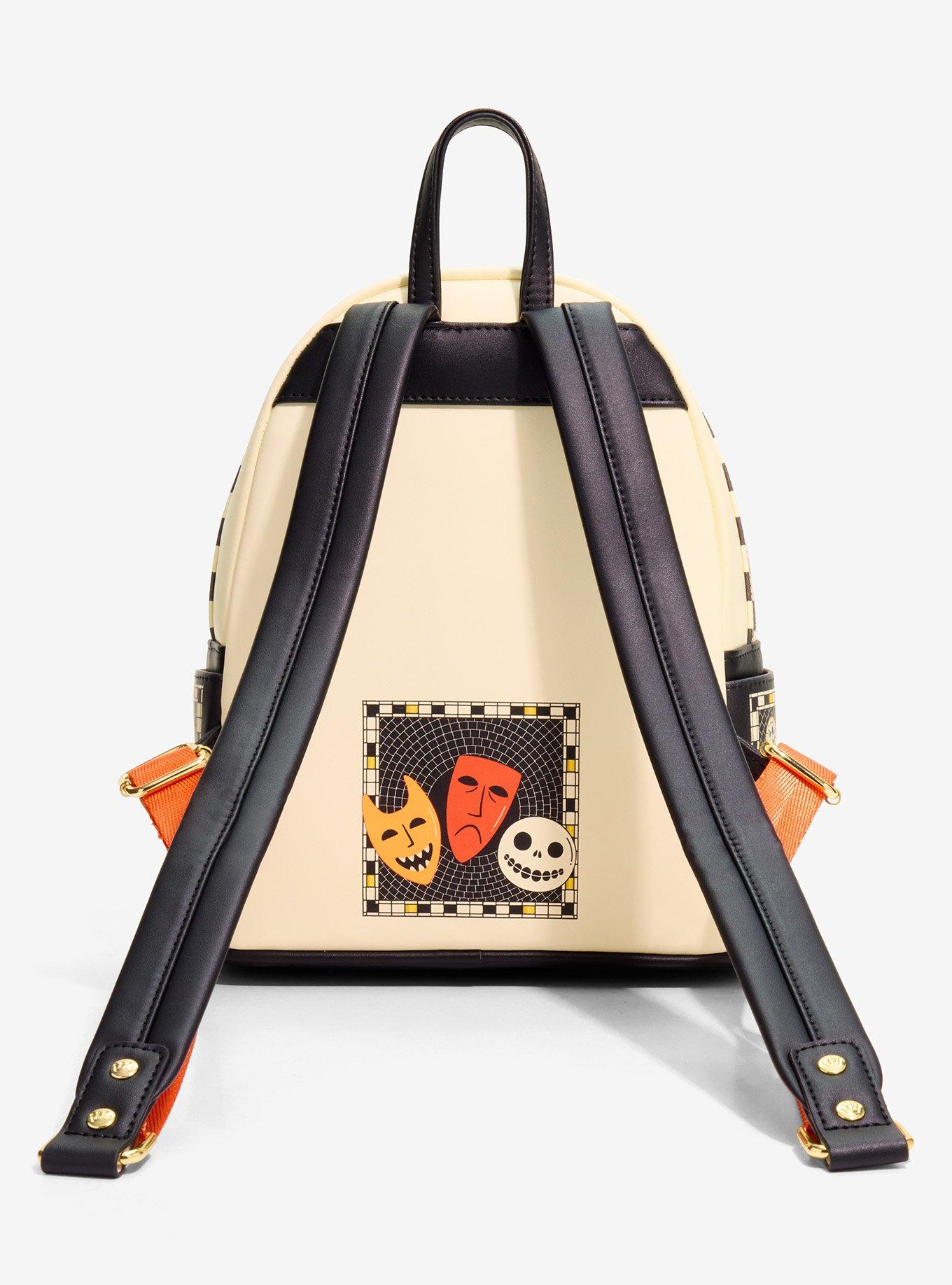 Loungefly Disney The Nightmare Before Christmas Mosaic Mini Backpack - BoxLunch Exclusive, , alternate - view 3