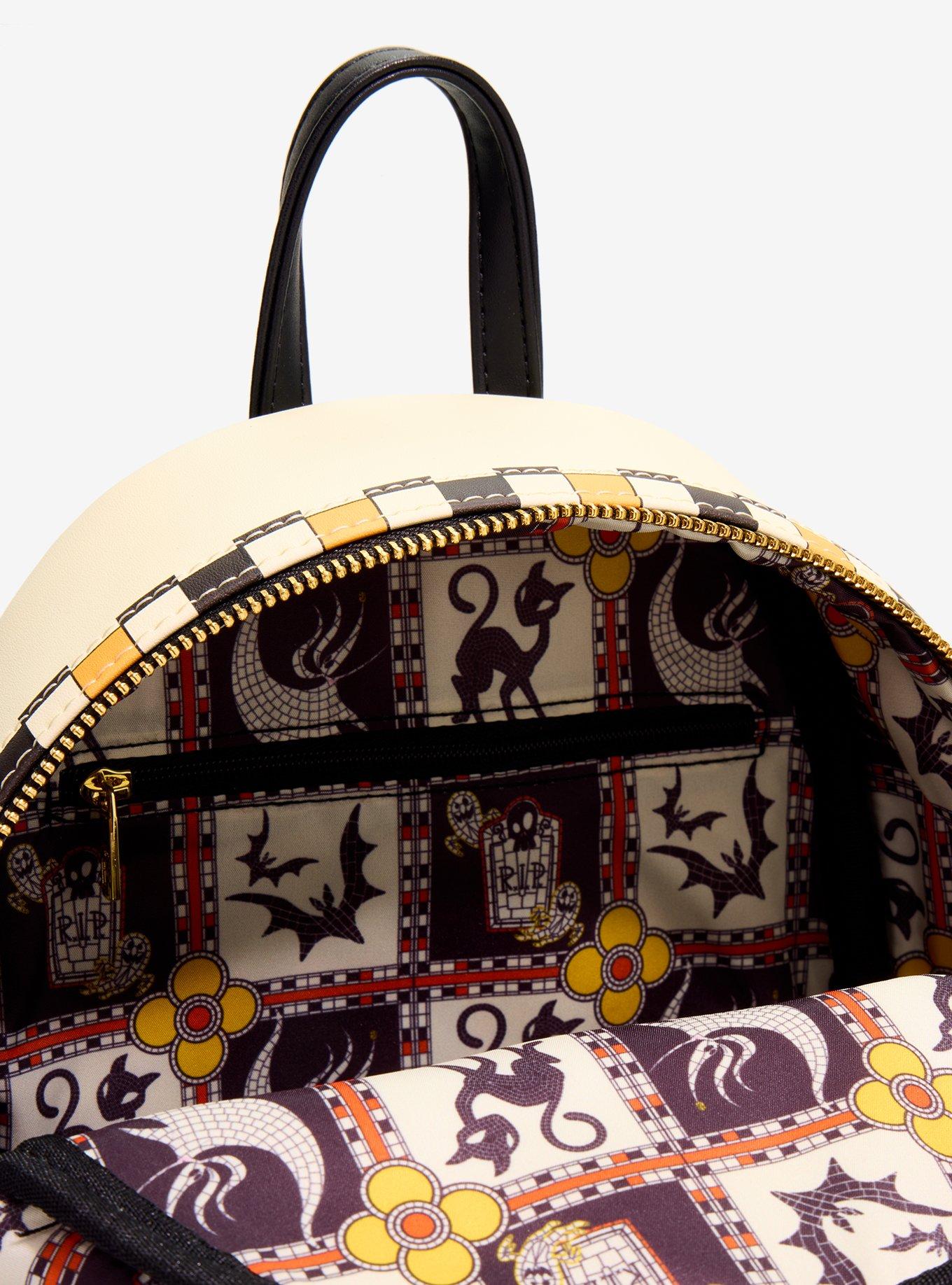 Loungefly Disney The Nightmare Before Christmas Mosaic Mini Backpack - BoxLunch Exclusive, , alternate - view 4