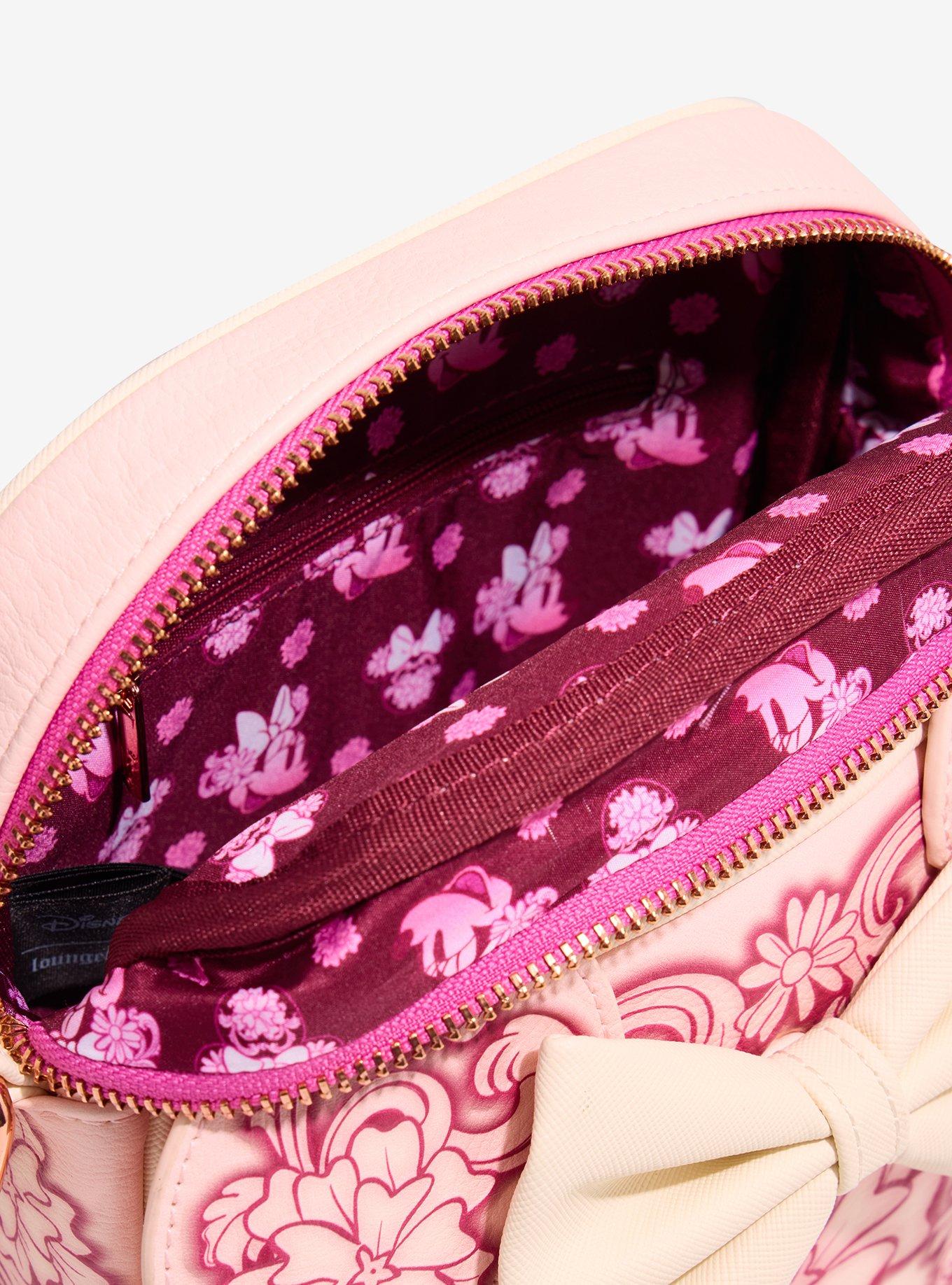 Loungefly Disney Minnie Mouse Floral Ears Crossbody Bag - BoxLunch Exclusive, , alternate - view 4