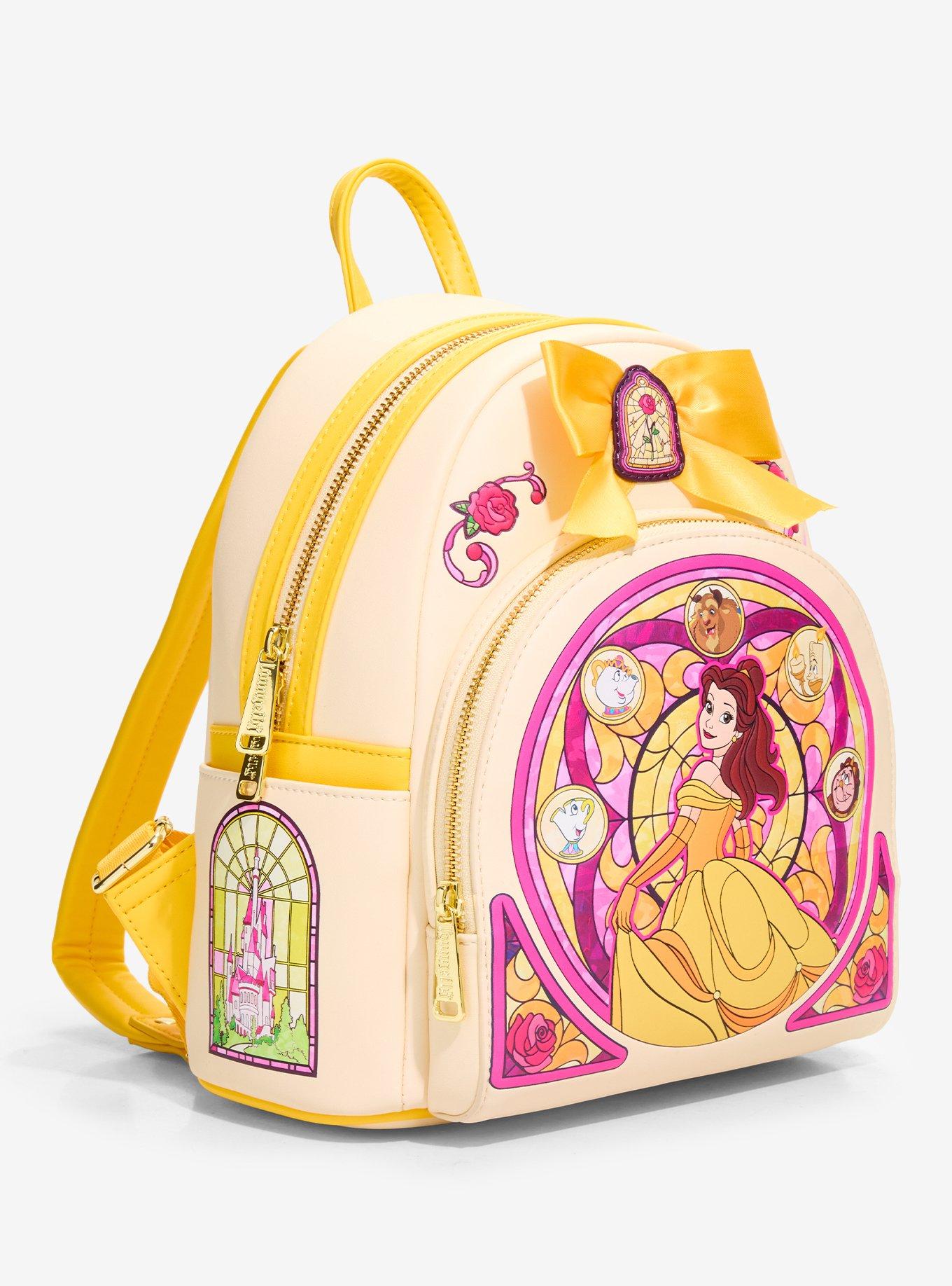 Disney Beauty and the Beast Belle Stained Glass Mini Backpack &mdash; BoxLunch Exclusive, , hi-res
