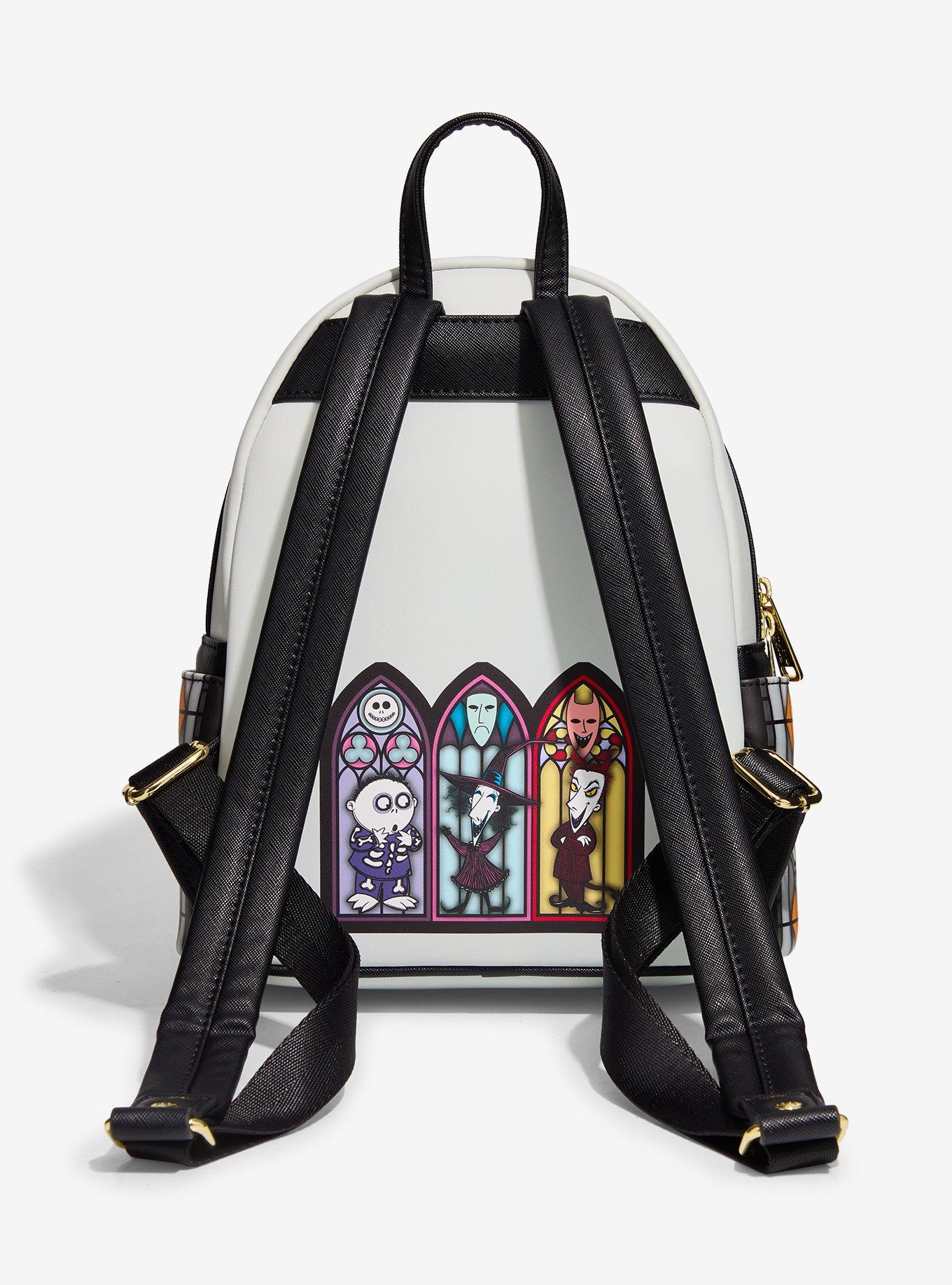 Loungefly Disney The Nightmare Before Christmas Stained Glass Mini Backpack &mdash; BoxLunch Exclusive, , alternate - view 3