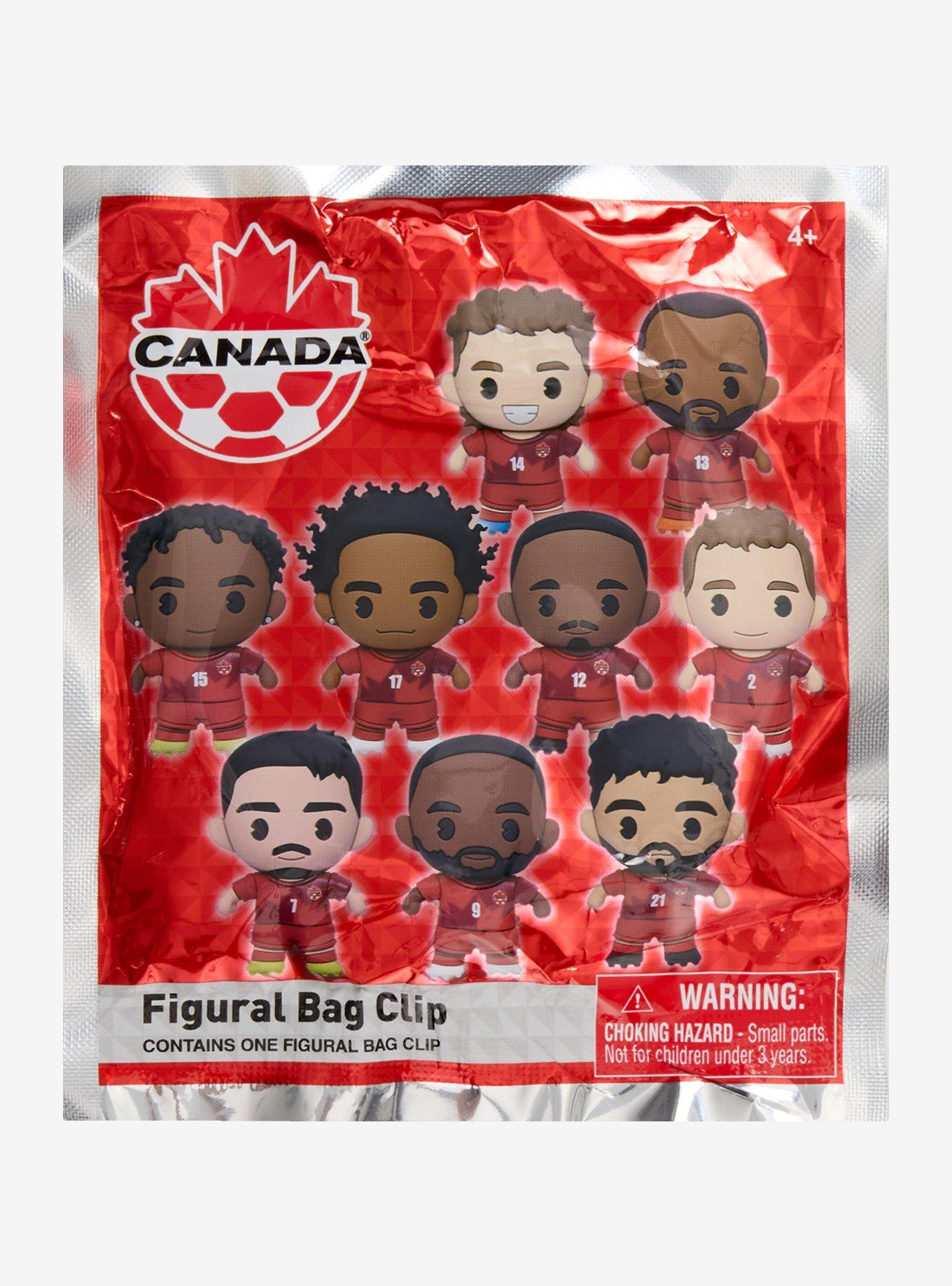 Canada National Soccer Team Blind Bag Figural Bag Clip, , alternate