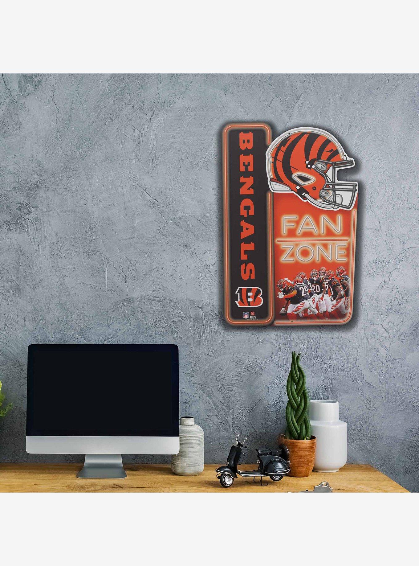 NFL Cincinnati Bengals Fan Zone Metal Sign, , hi-res