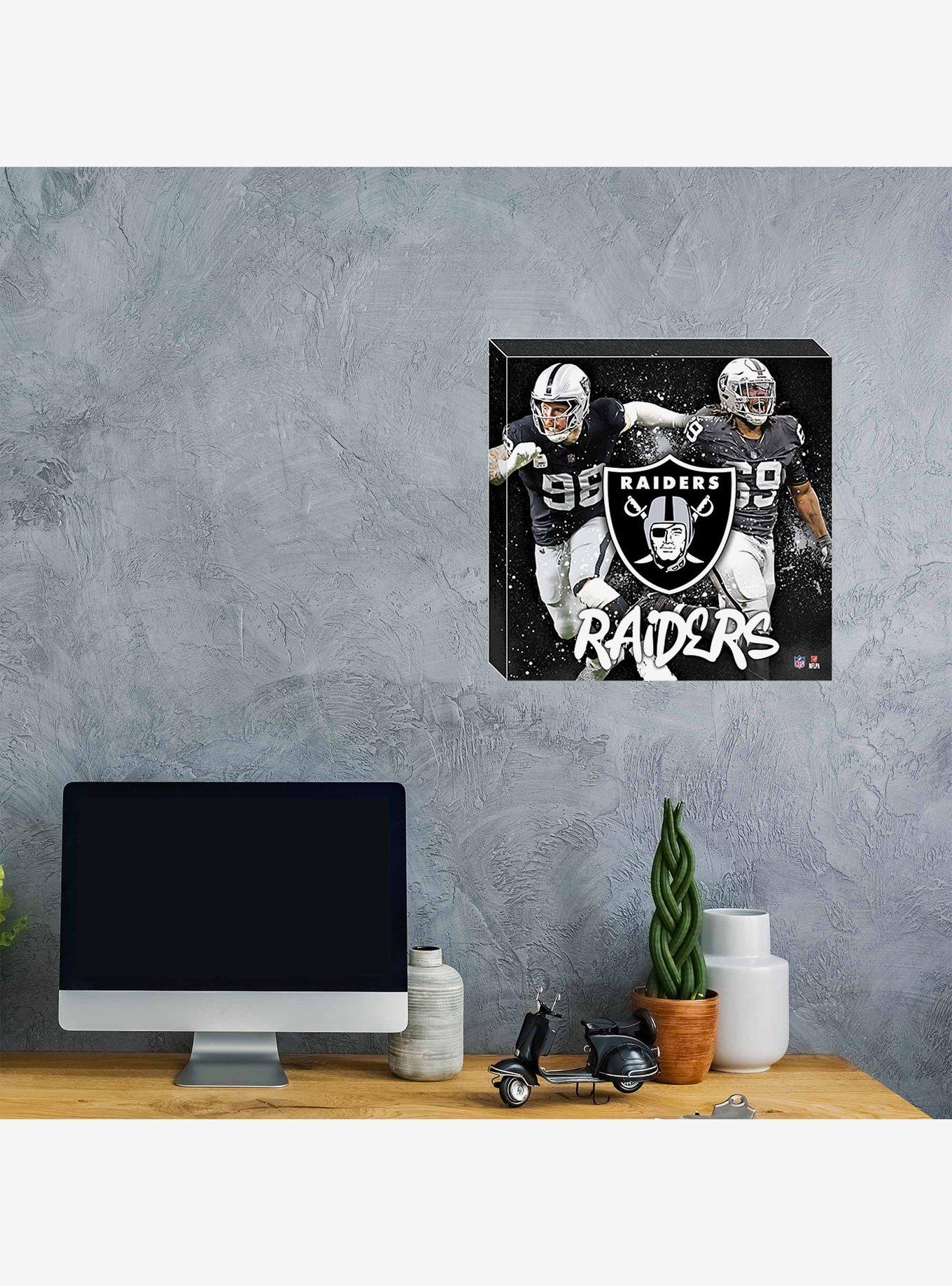 NFL Las Vegas Raiders Canvas Wall Art, , hi-res