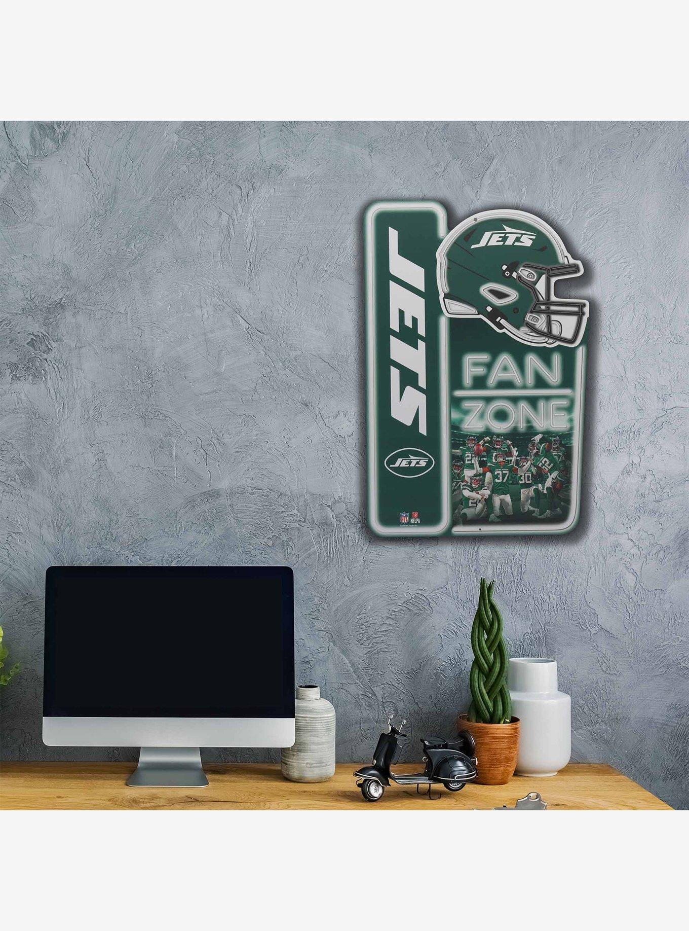 NFL New York Jets Fan Zone Metal Sign, , hi-res