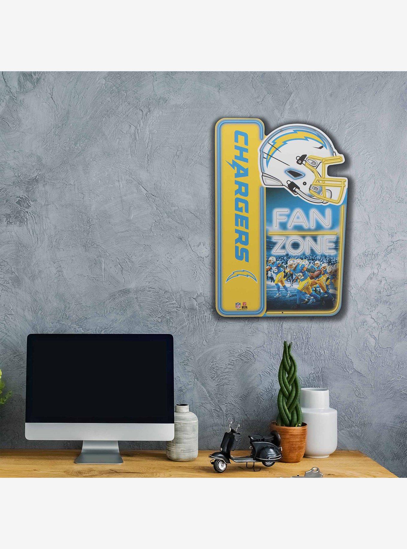 NFL Los Angeles Chargers Fan Zone Metal Sign, , hi-res