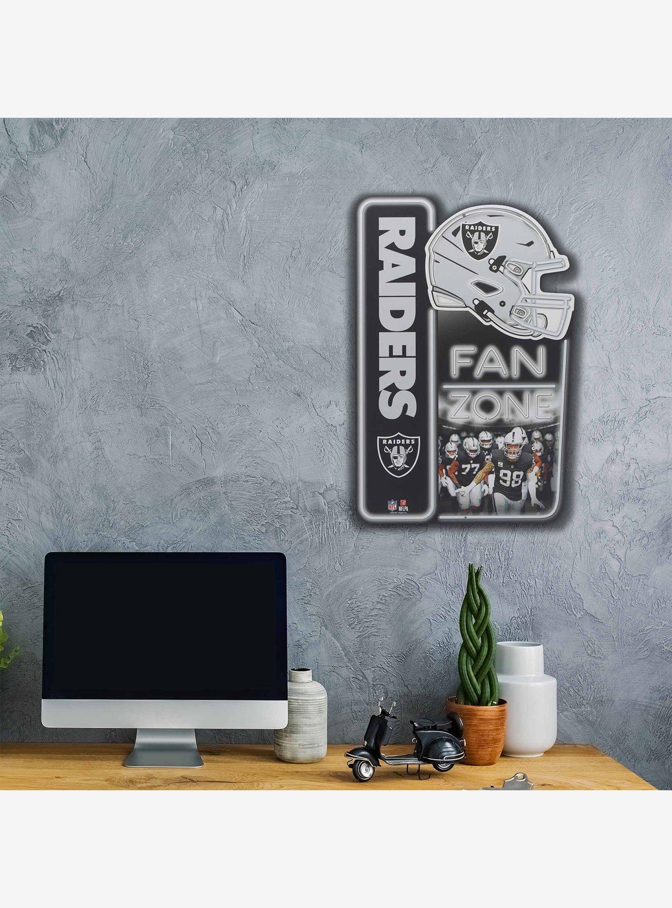 NFL Las Vegas Raiders Fan Zone Metal Sign, , hi-res