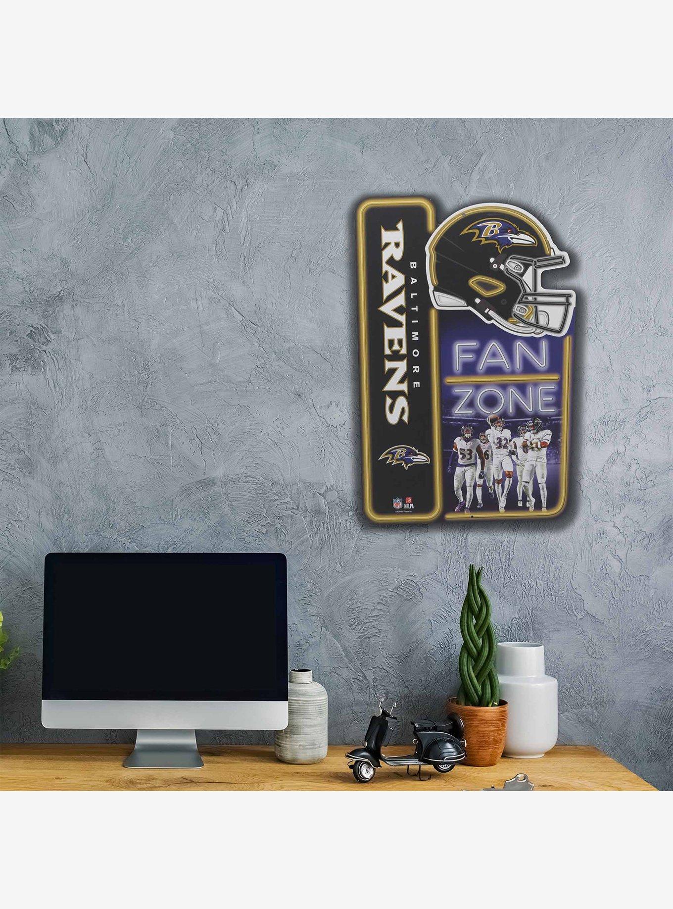 NFL Baltimore Ravens Fan Zone Metal Sign, , hi-res