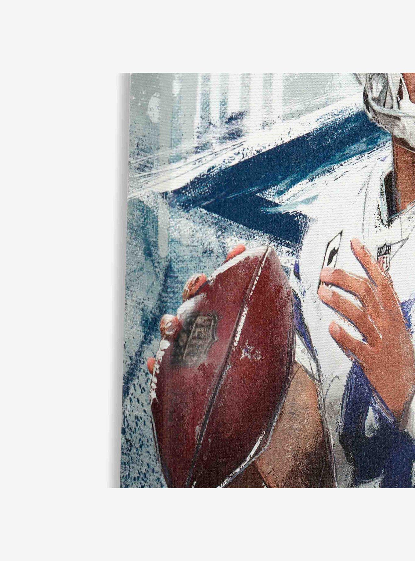 NFL Dallas Cowboys Dak Prescott & CeeDee Lamb Painterly Graffiti Canvas Wall Decor, , alternate