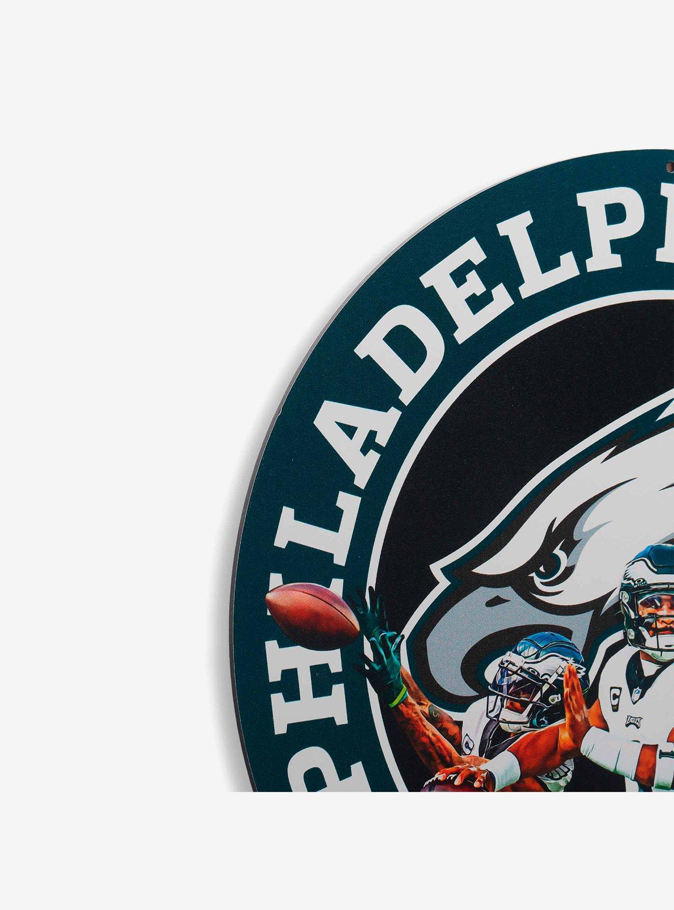 NFL Philadelphia Eagles Gameday Round Metal Sign, , hi-res