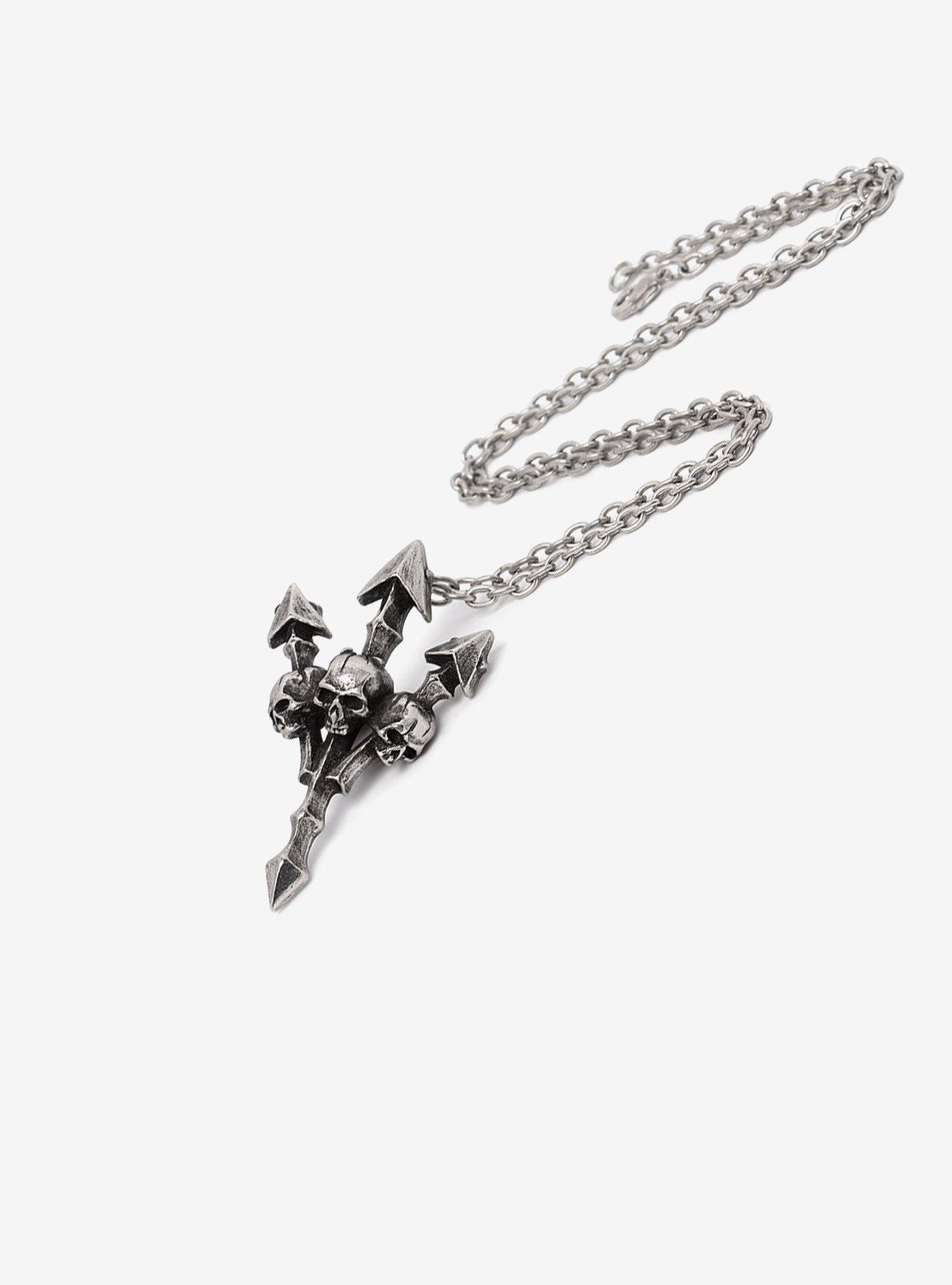 Deadly Trident Necklace, , hi-res