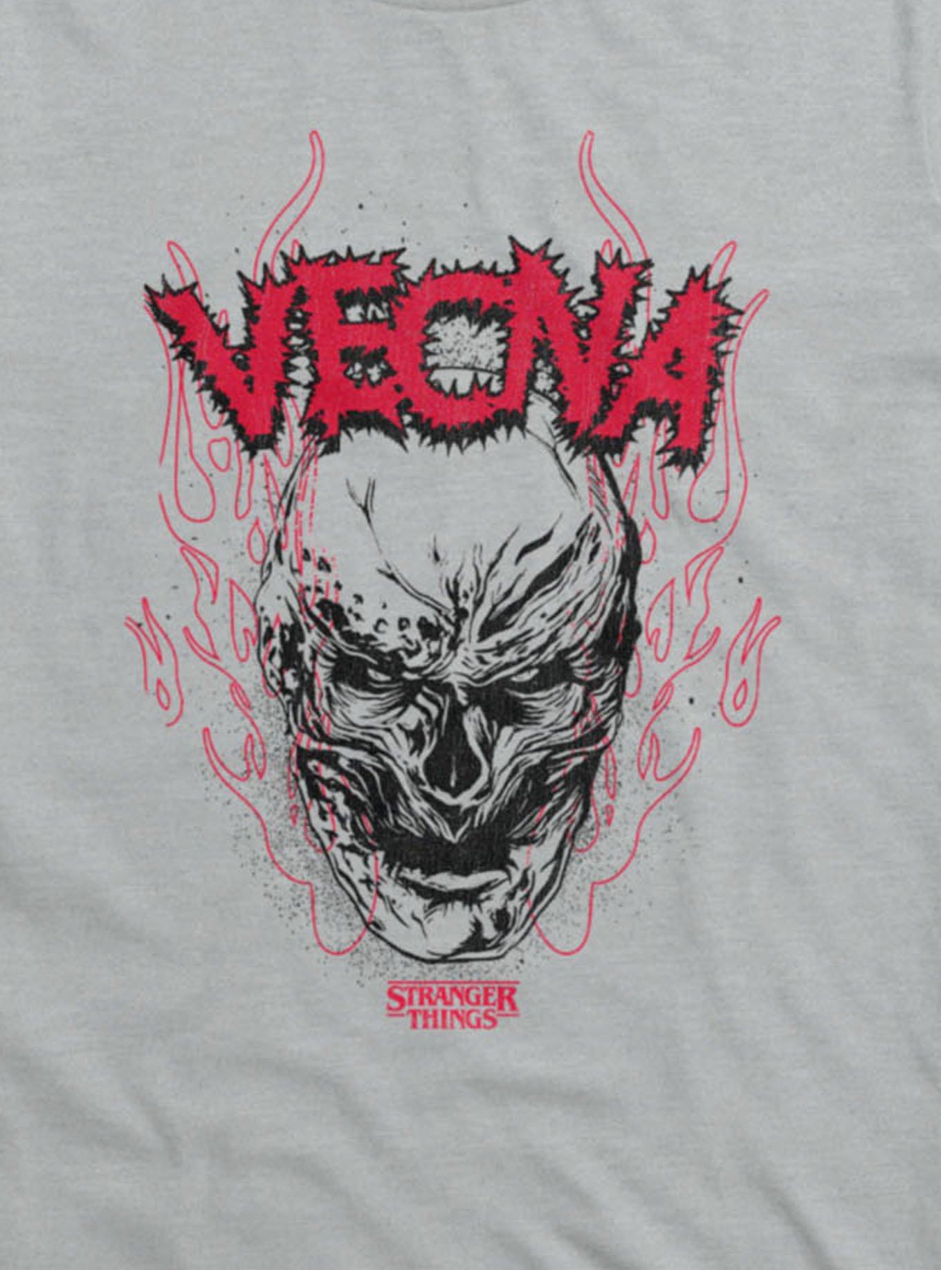 Stranger Things Vecna Flame Face T-Shirt Hot Topic Exclusive, , hi-res