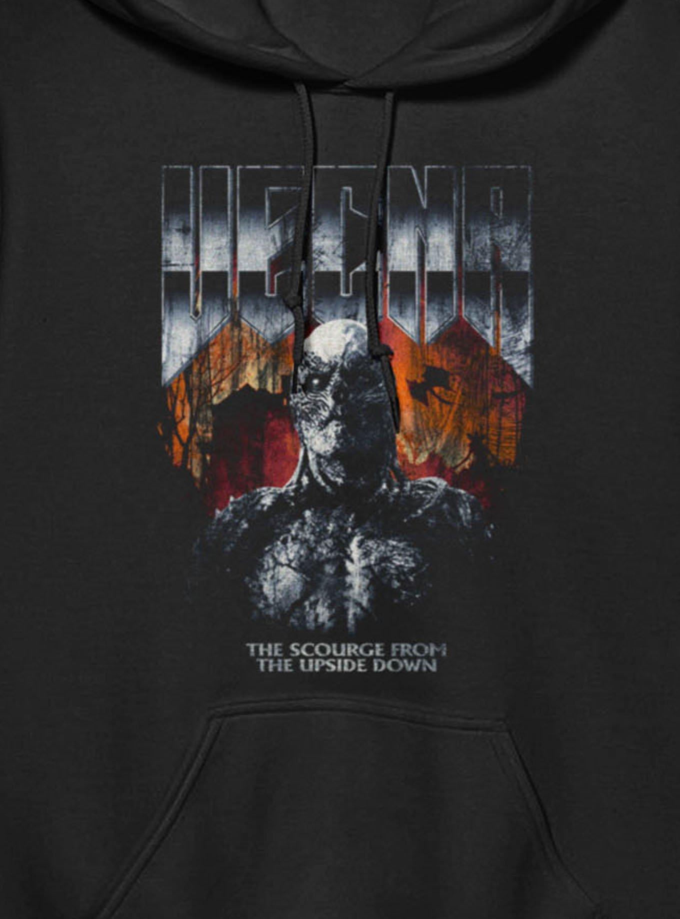 Stranger Things Vecna Metal Scourge Hoodie Hot Topic Exclusive, , hi-res