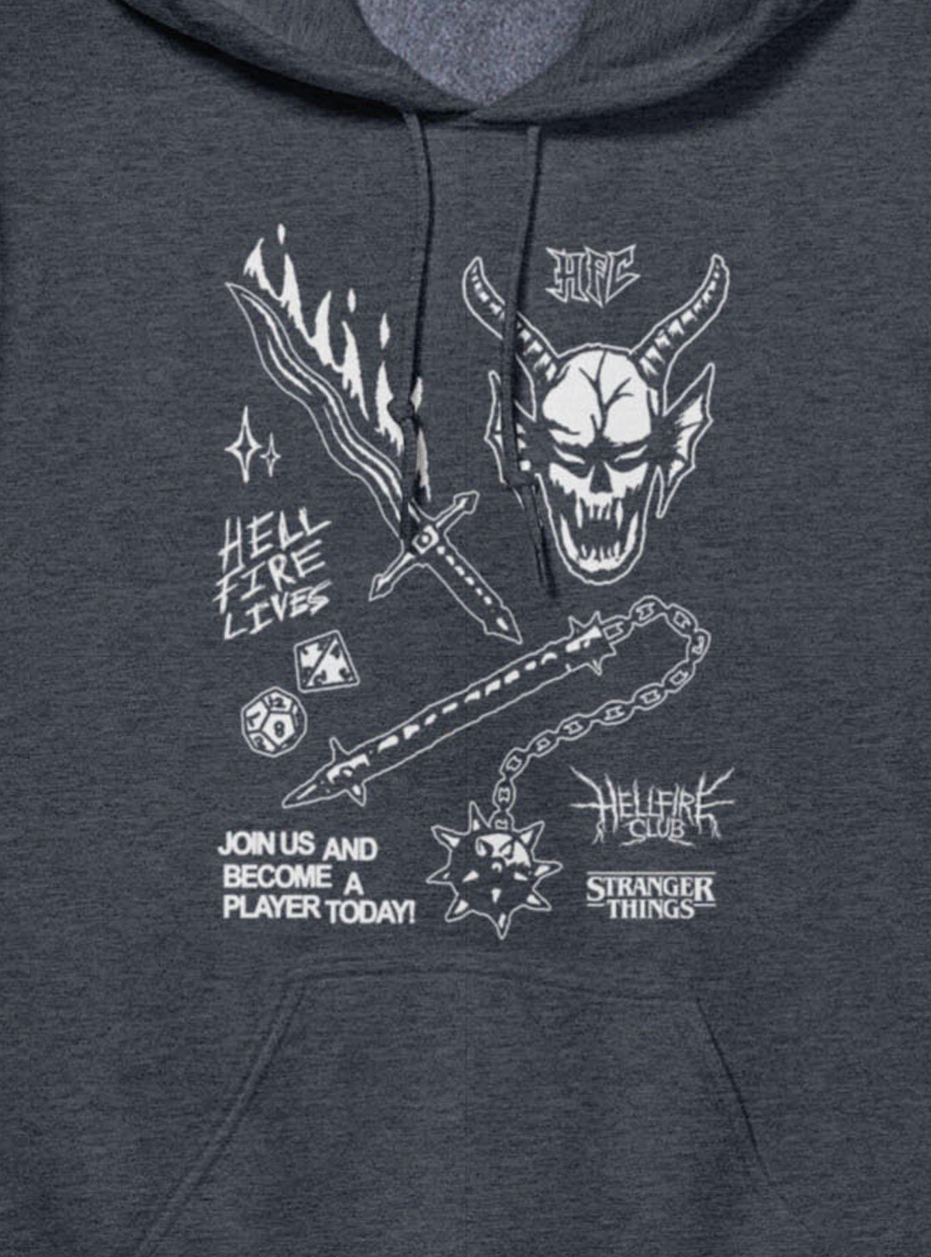 Stranger Things Become A Player Hoodie, , alternate