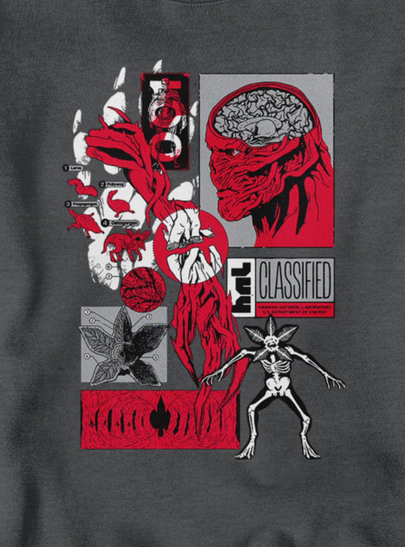 Stranger Things Demogorgon Anatomy Sweatshirt, , hi-res