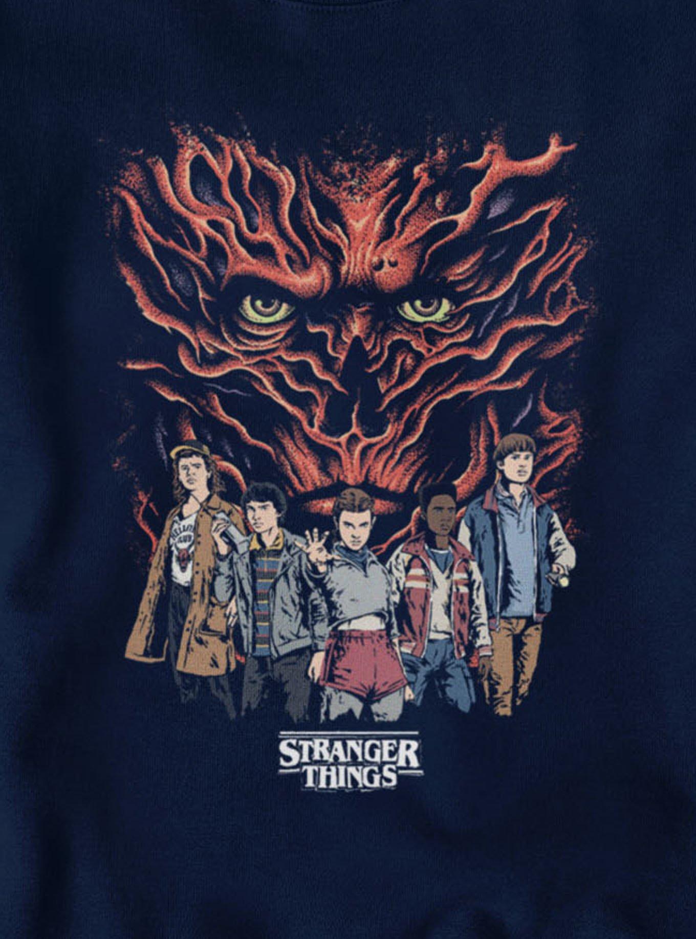 Stranger Things Vecna Watches The Group Sweatshirt, , hi-res