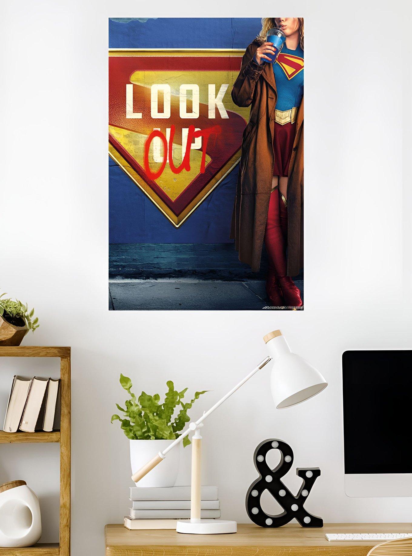 DC Comics Supergirl Look Out Poster, , hi-res
