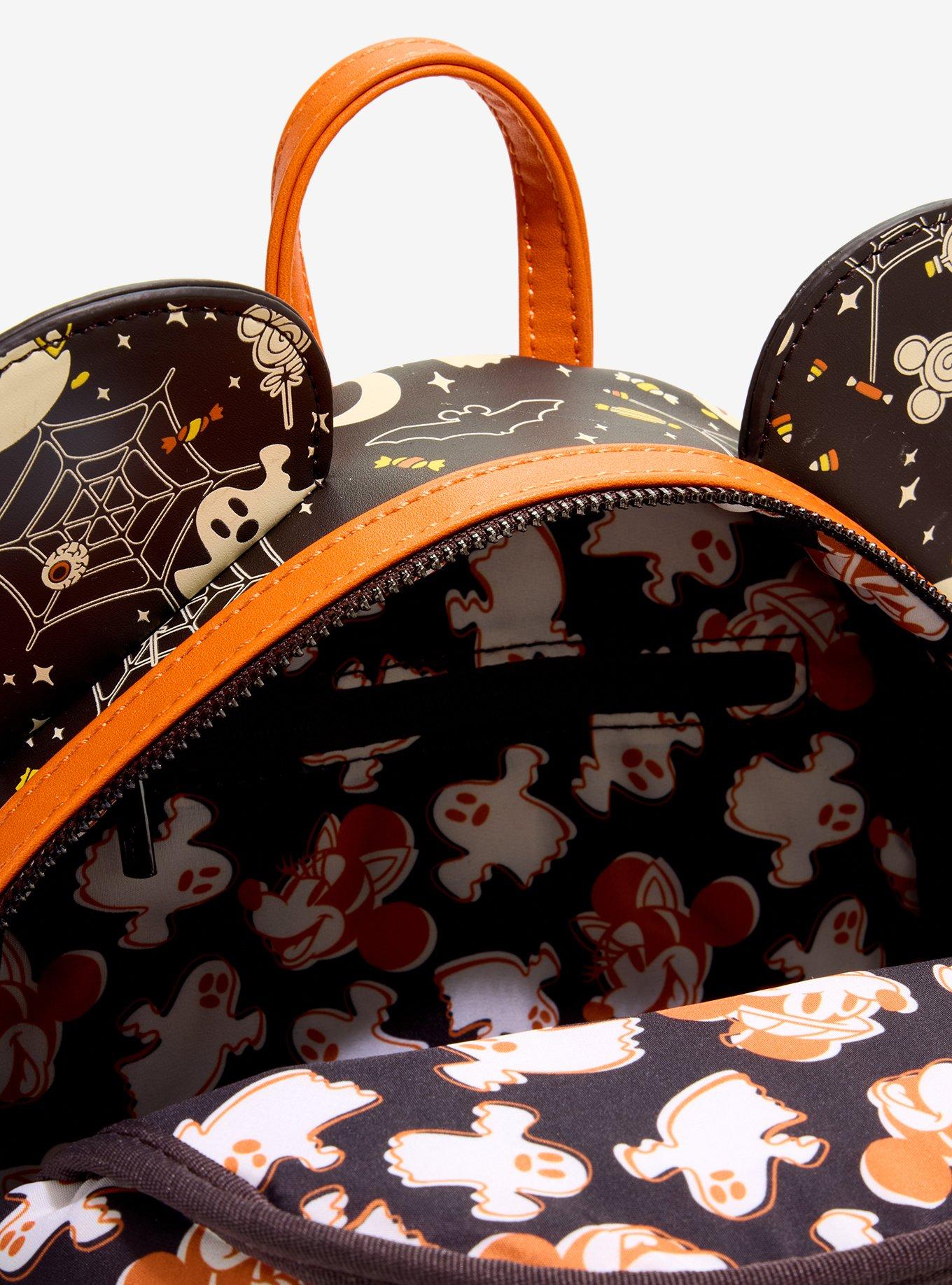 Loungefly Disney Mickey & Minnie Halloween Costumes Glow-in-the-Dark Mini Backpack - BoxLunch Exclusive, , alternate - view 5