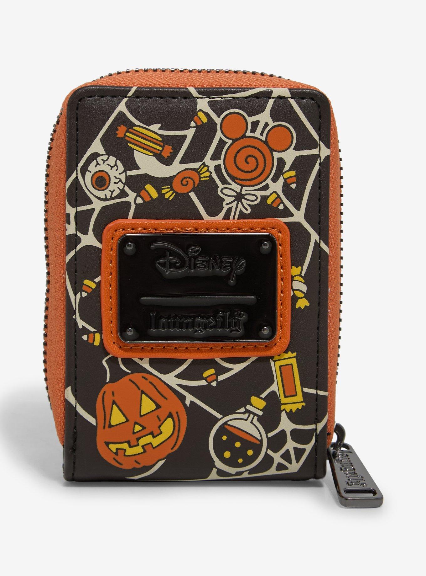 Loungefly Disney Mickey & Minnie Halloween Costumes Glow-in-the-Dark Accordion Wallet - BoxLunch Exclusive, , alternate - view 4