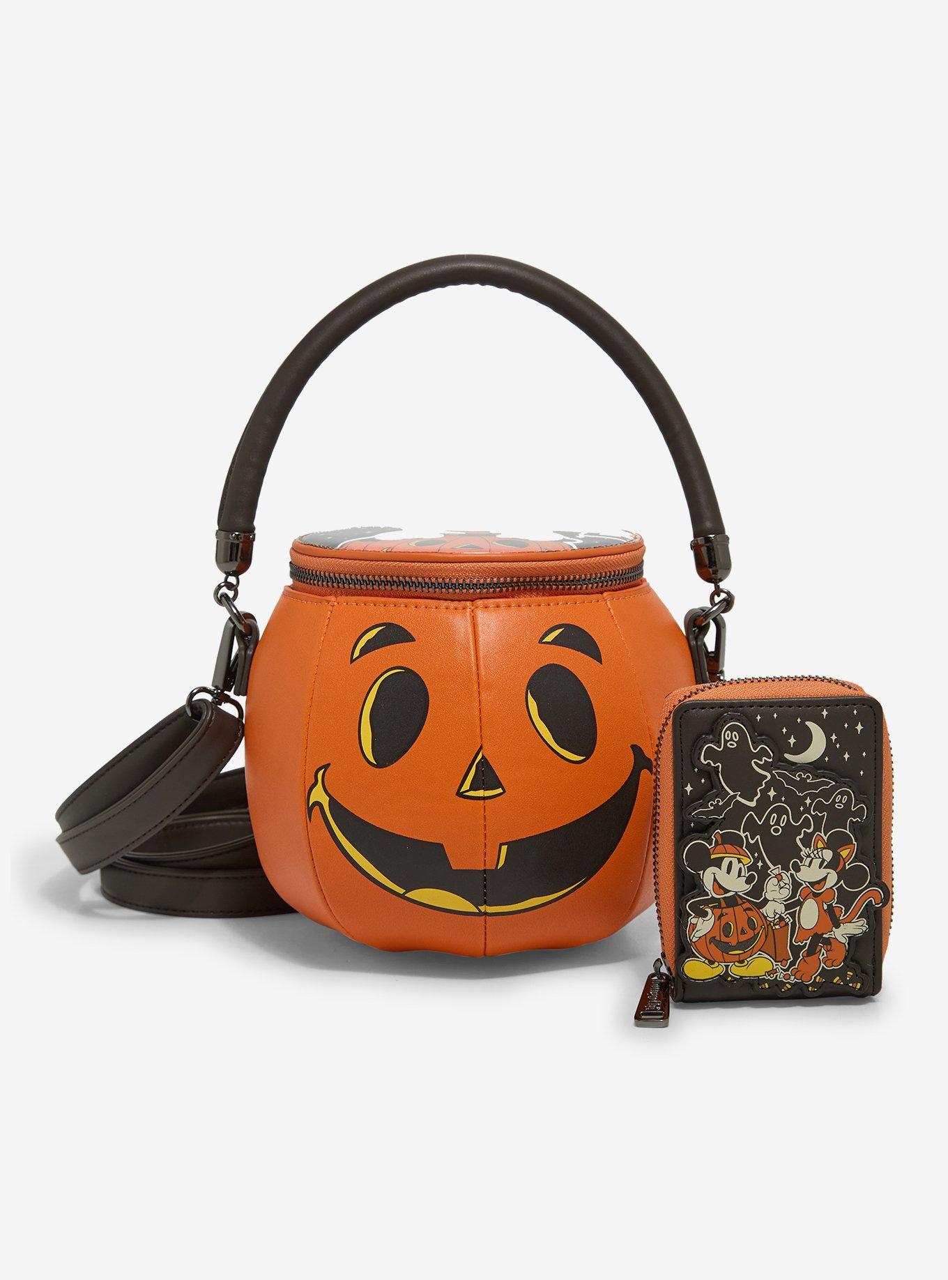 Loungefly Disney Mickey & Minnie Halloween Costumes Glow-in-the-Dark Accordion Wallet - BoxLunch Exclusive, , alternate - view 5