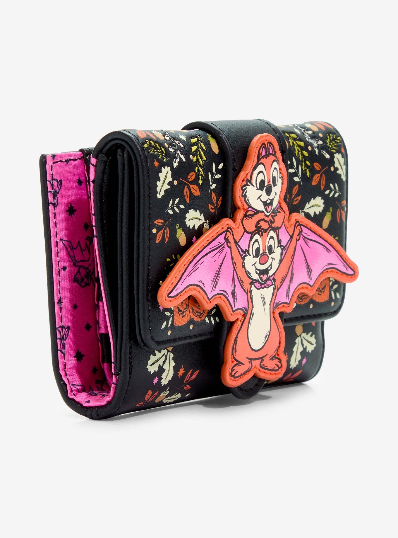 Loungefly Disney Chip & Dale Bat Zip Wallet &mdash; BoxLunch Exclusive, , hi-res