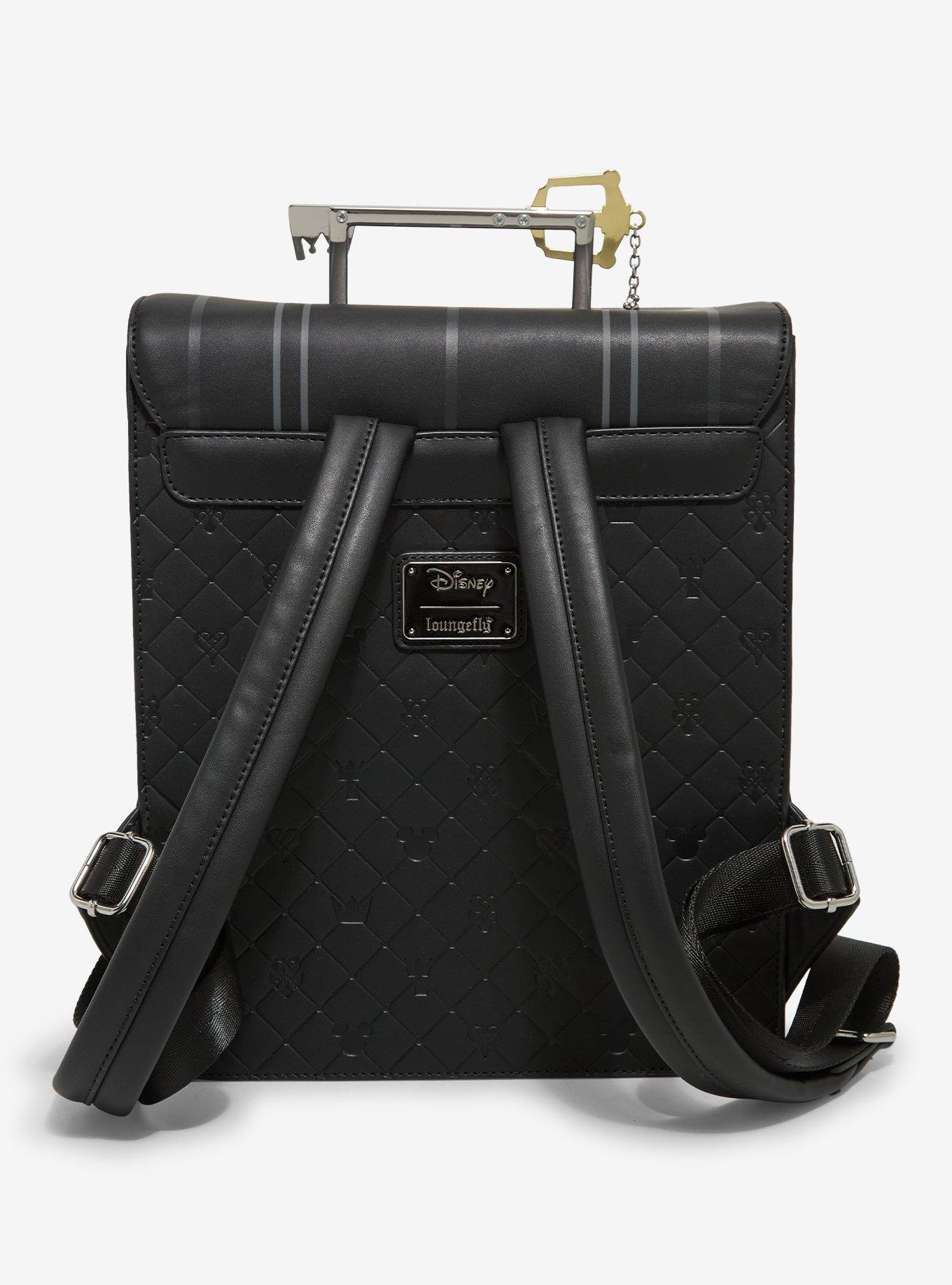 Loungefly Disney Kingdom Hearts Plaid Keyblade Mini Backpack - BoxLunch Exclusive, , alternate - view 3