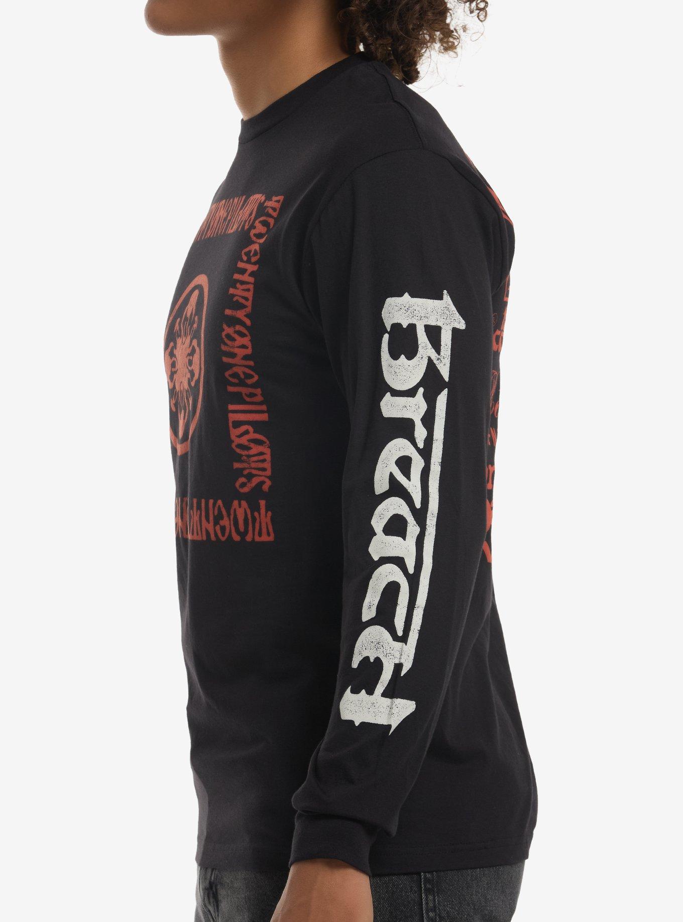 Twenty One Pilots Breach Tracklist Long-Sleeve T-Shirt, BLACK, alternate