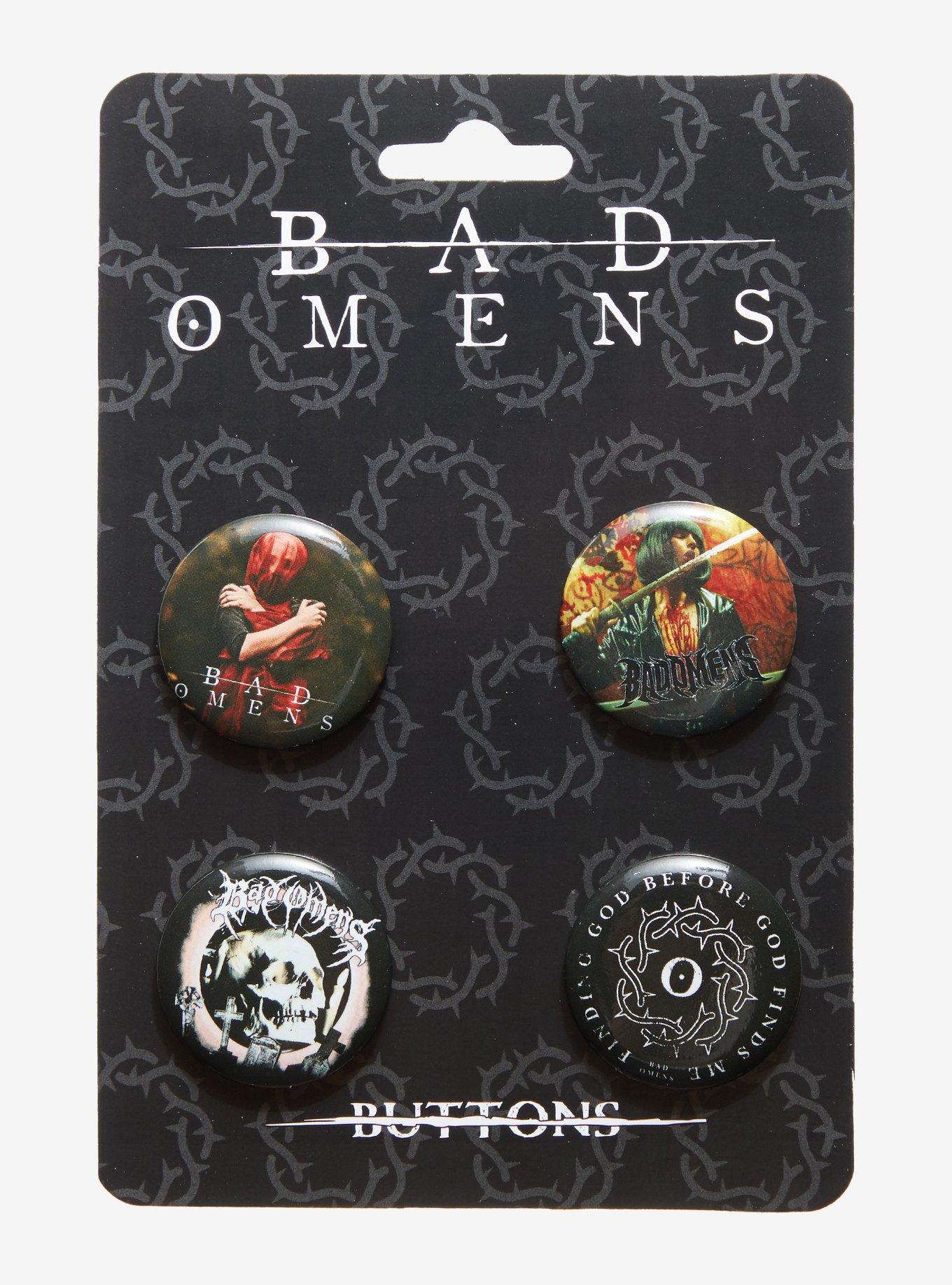 Bad Omens Button Set, , hi-res