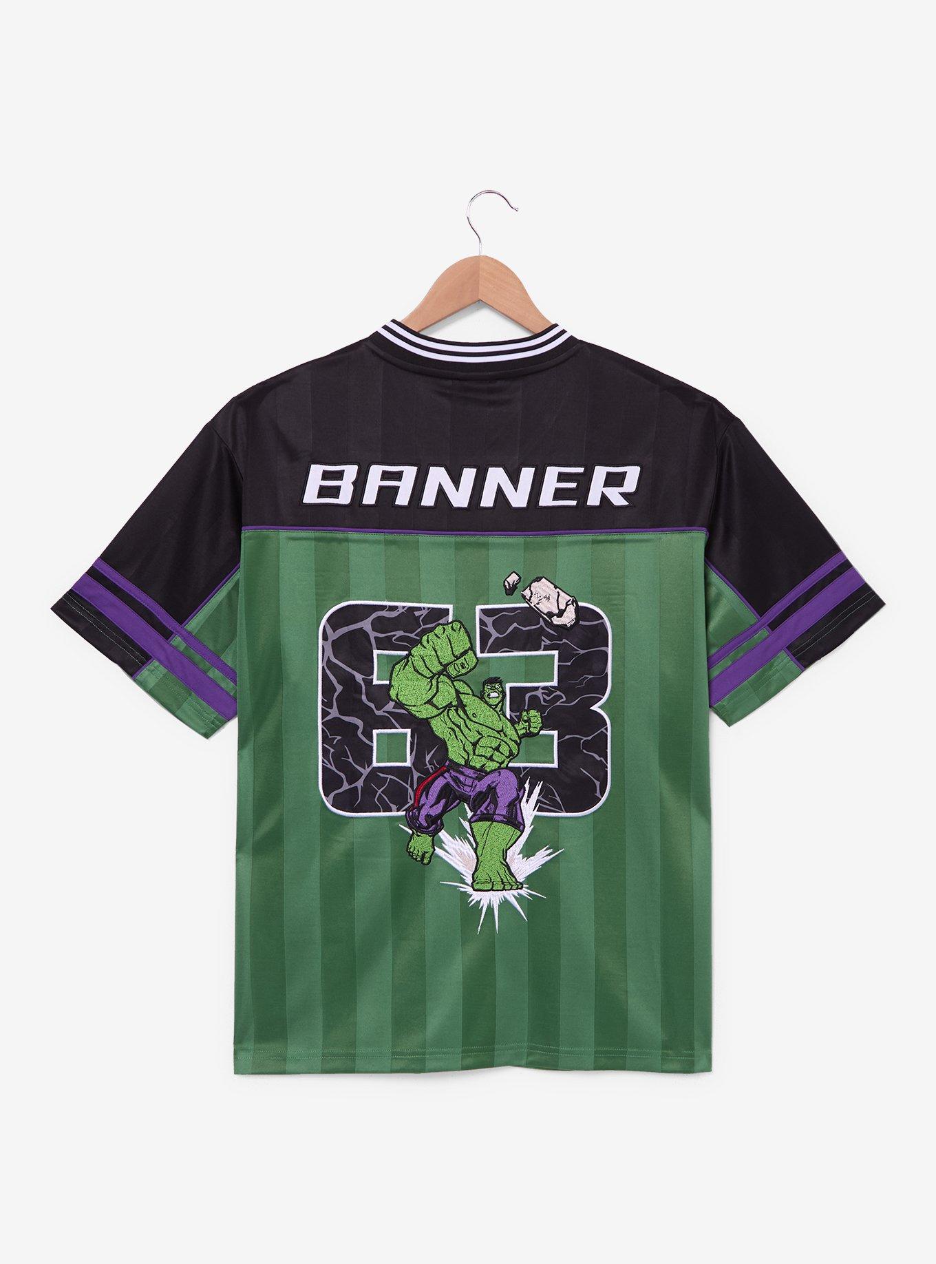 Marvel Avengers Hulk Football Jersey  &mdash; BoxLunch Exclusive, , hi-res