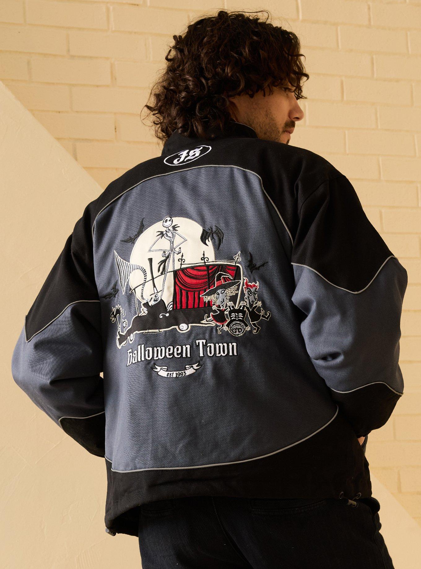 Disney The Nightmare Before Christmas Jack Sekllington Moto Jacket - BoxLunch Exclusive, , hi-res