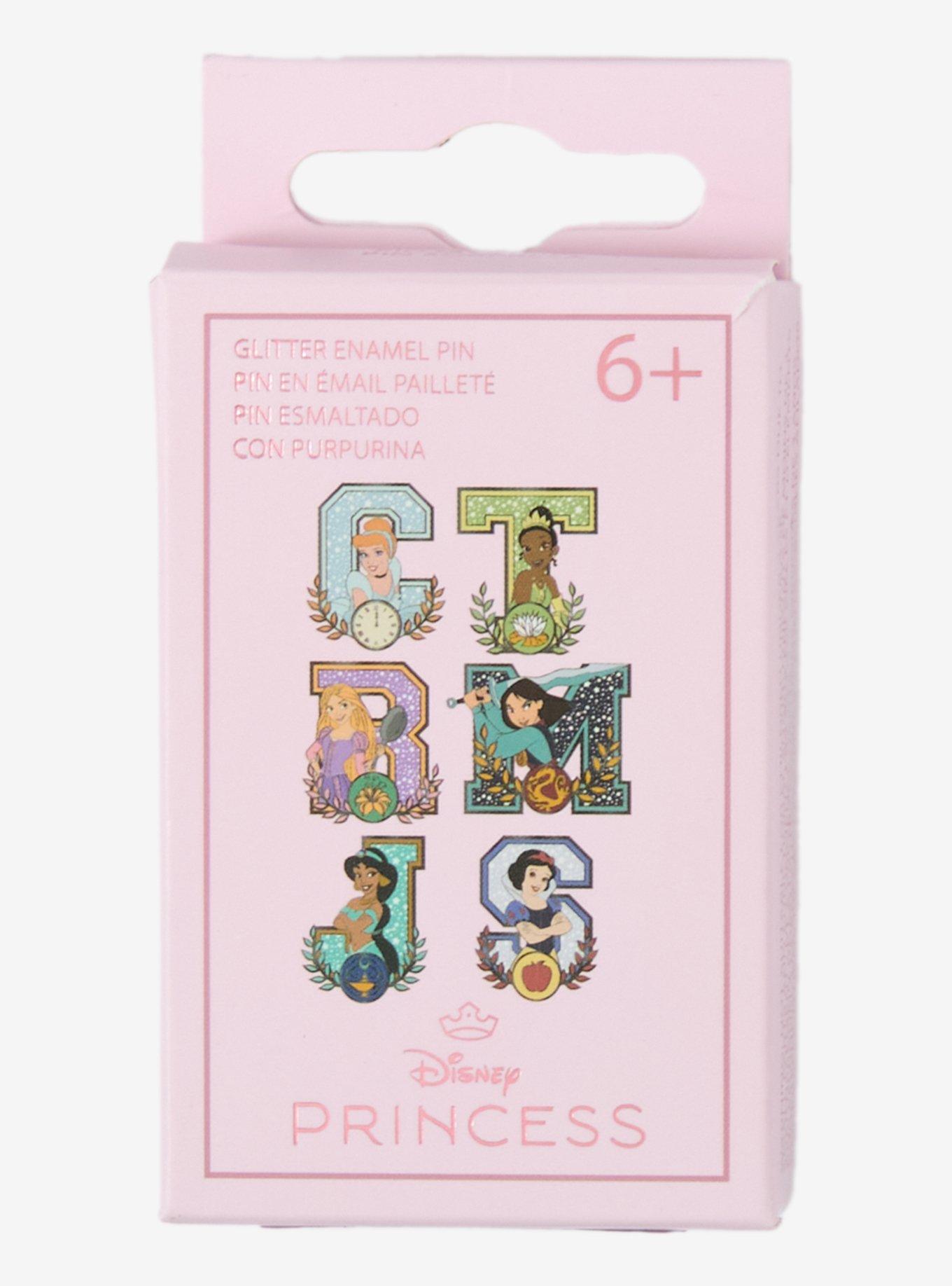 Disney Princess Initial Blind Box Enamel Pin &mdash; BoxLunch Exclusive, , hi-res