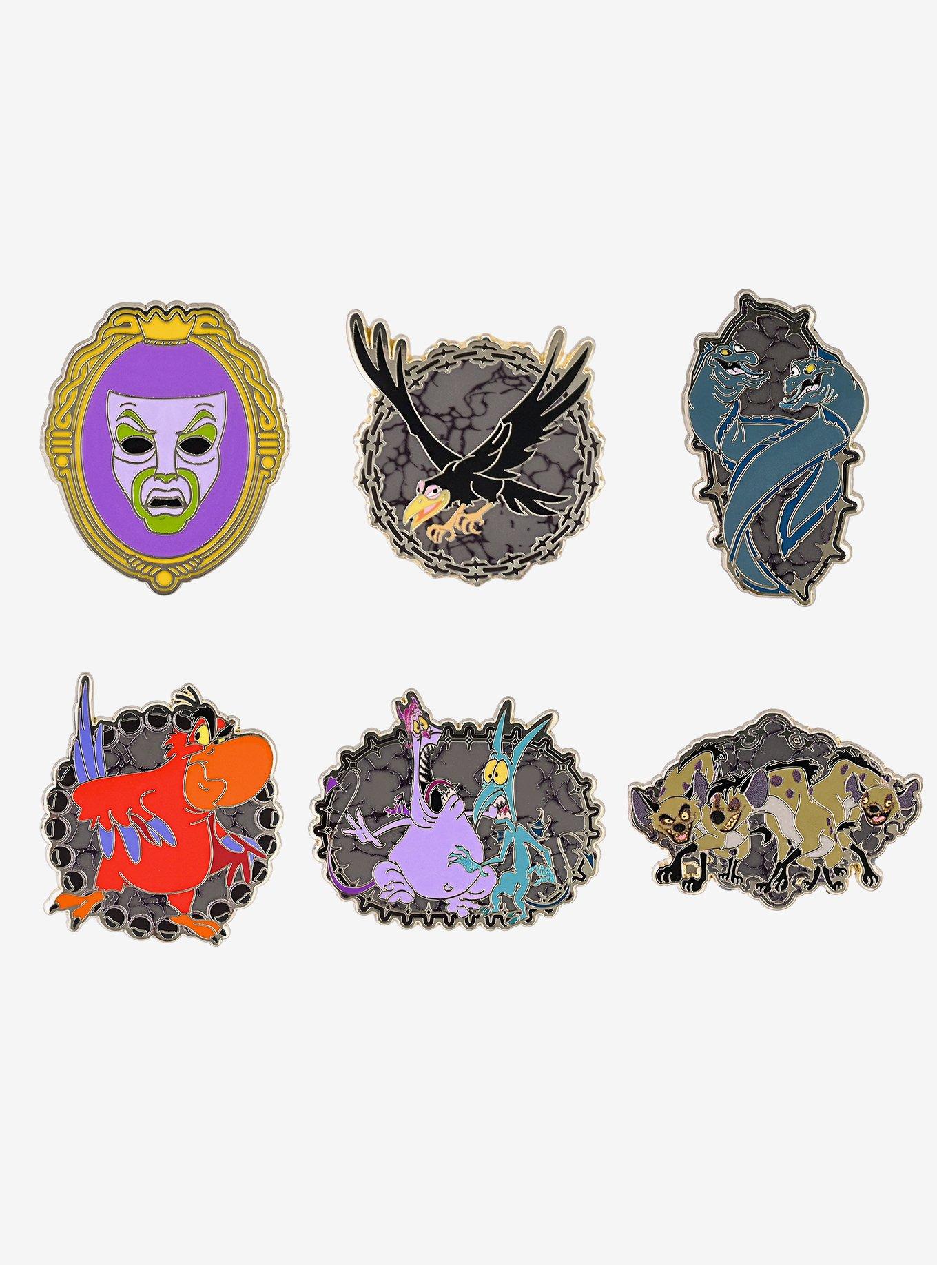 Disney Villain Sidekicks Portrait Blind Box Enamel Pin &mdash; BoxLunch Exclusive, , hi-res