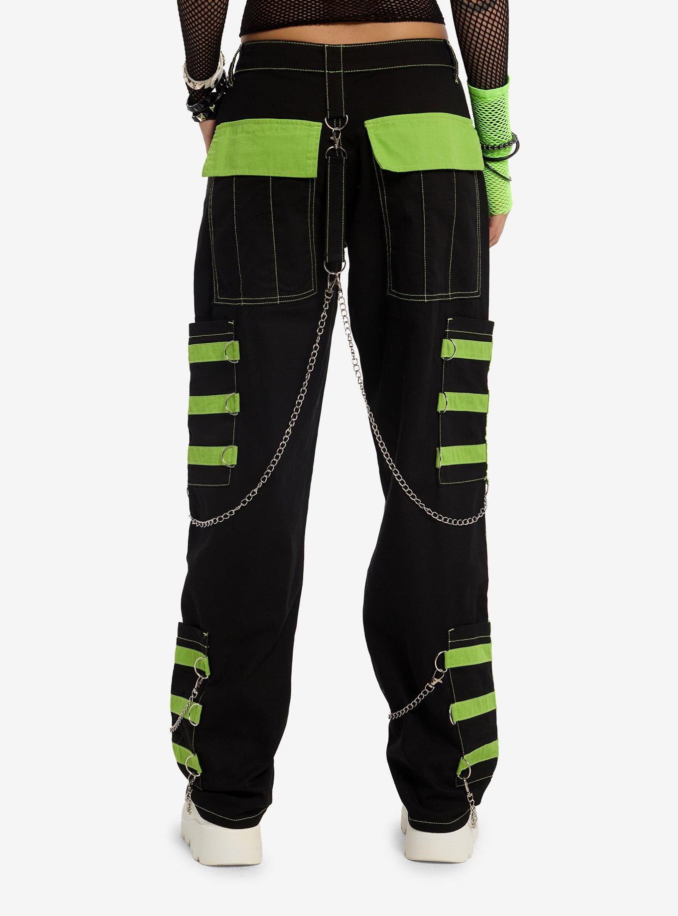 Social Collision Neon Biohazard Carpenter Pants, MULTI, alternate - view 3