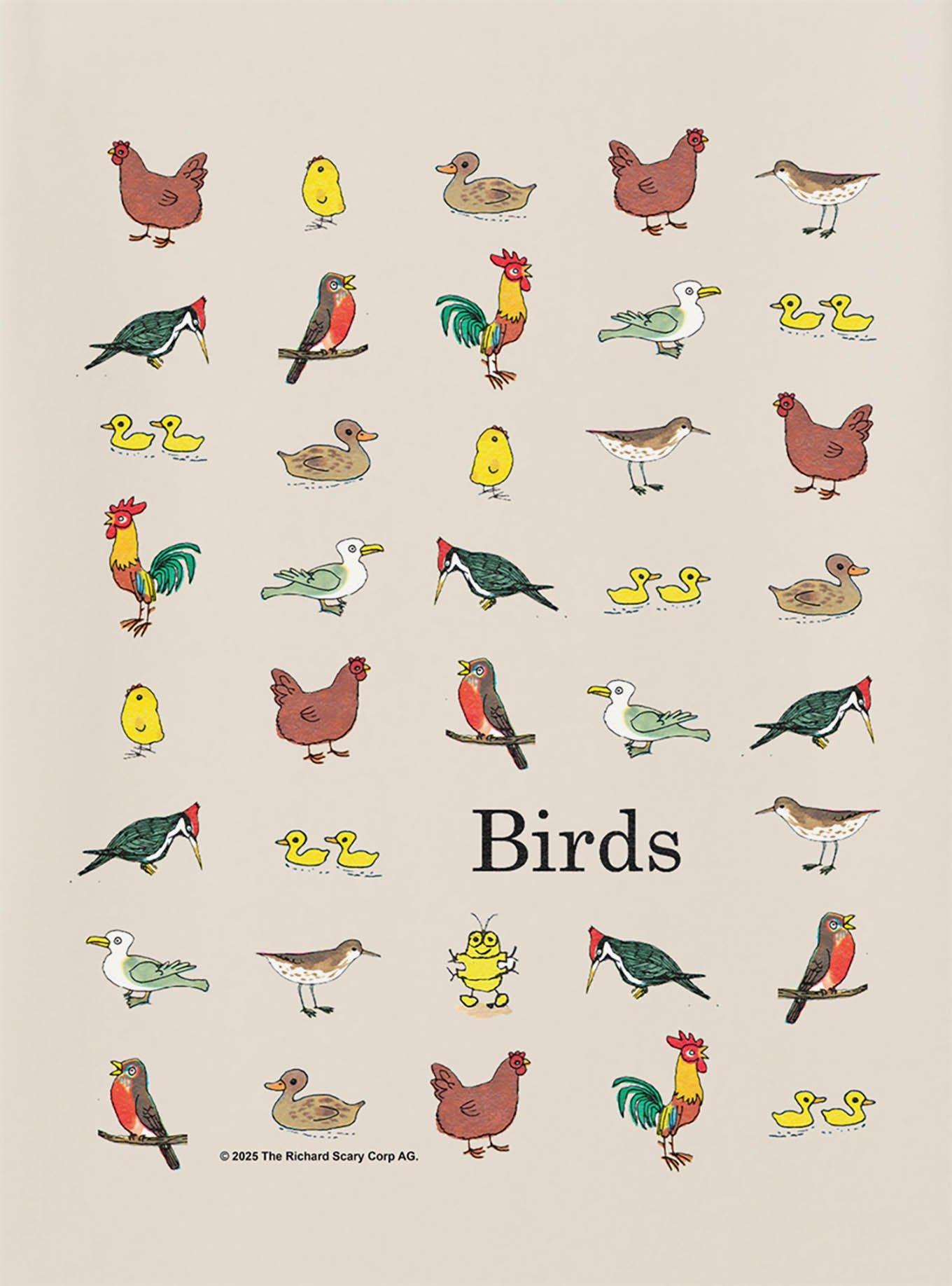 Richard Scarry Birds Variety T-Shirt, , hi-res