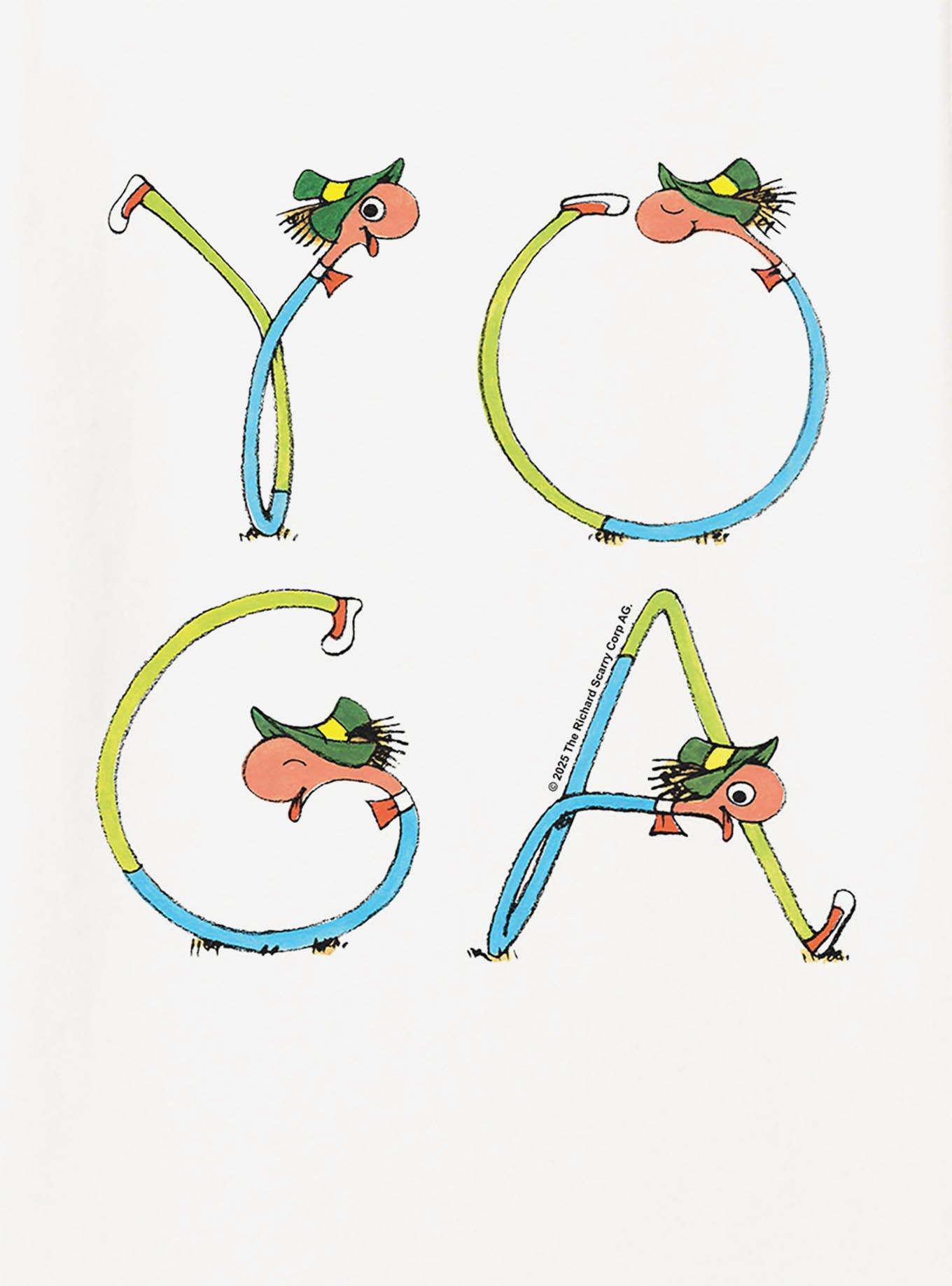 Richard Scarry Yoga Worm T-Shirt, , hi-res