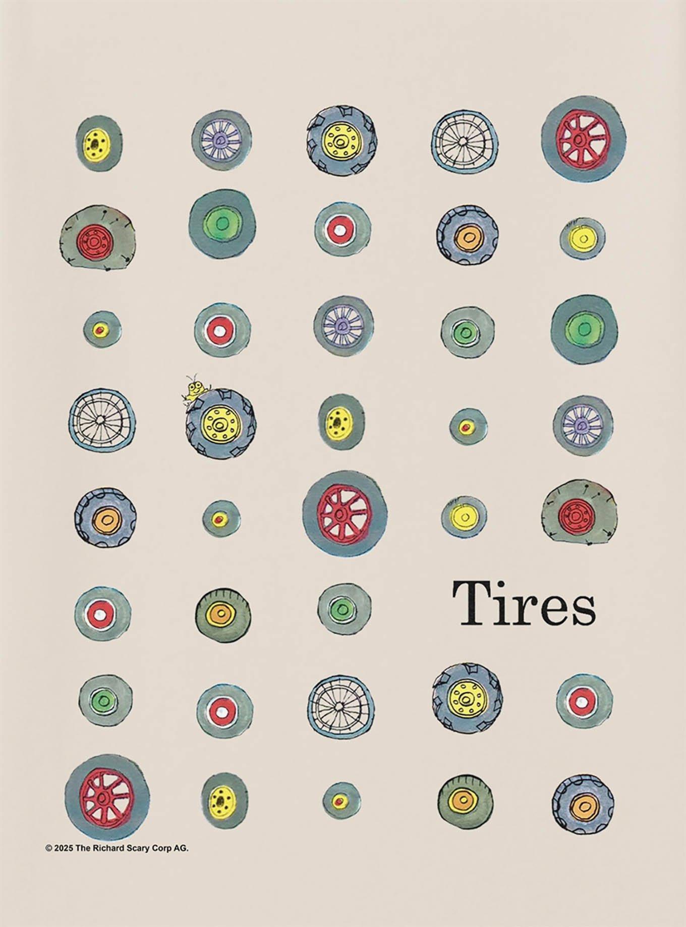 Richard Scarry Tires T-Shirt
