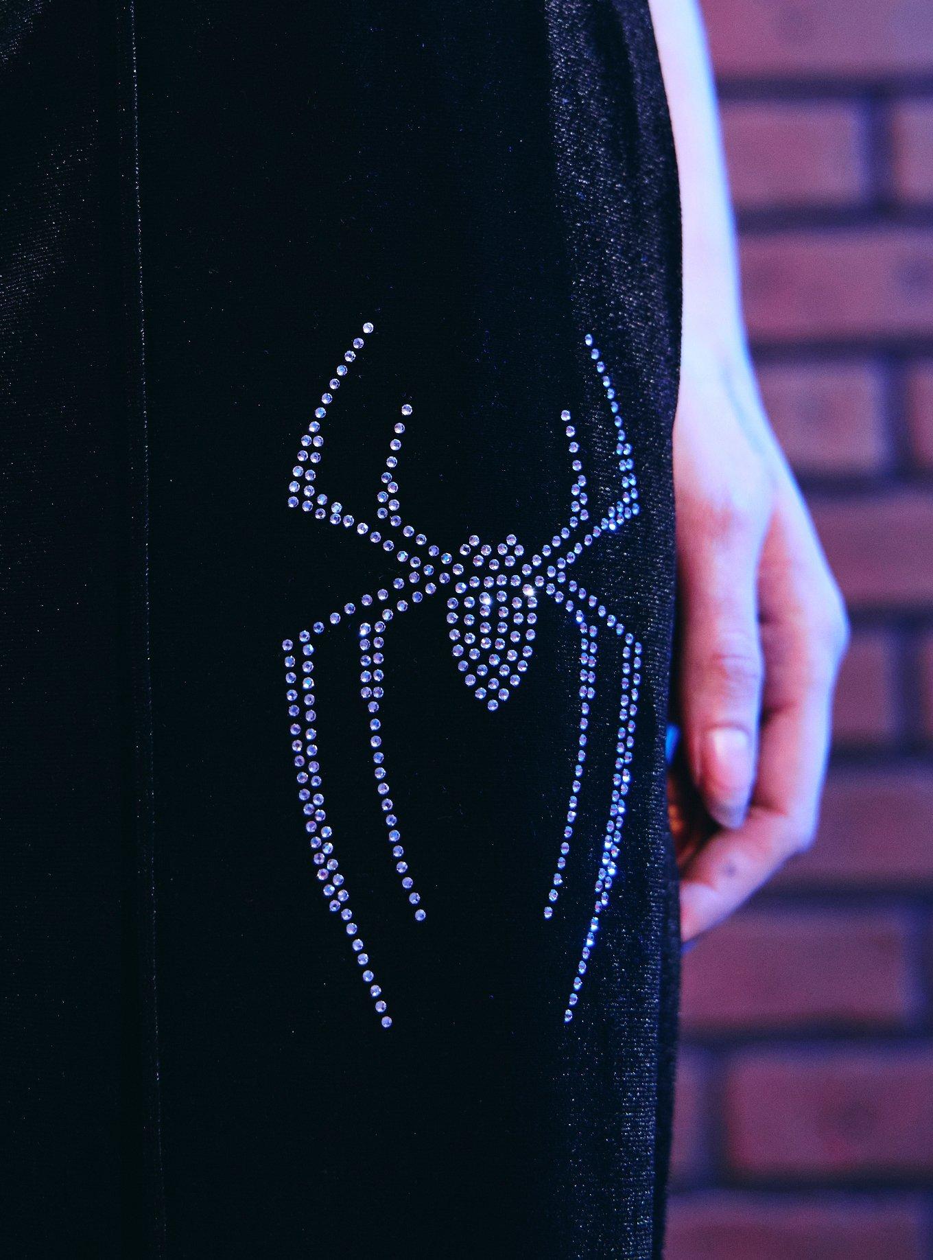 Her Universe Marvel Spider-Man: Brand New Day Spidey Velvet Girls Lounge Pants, MULTI, alternate - view 4