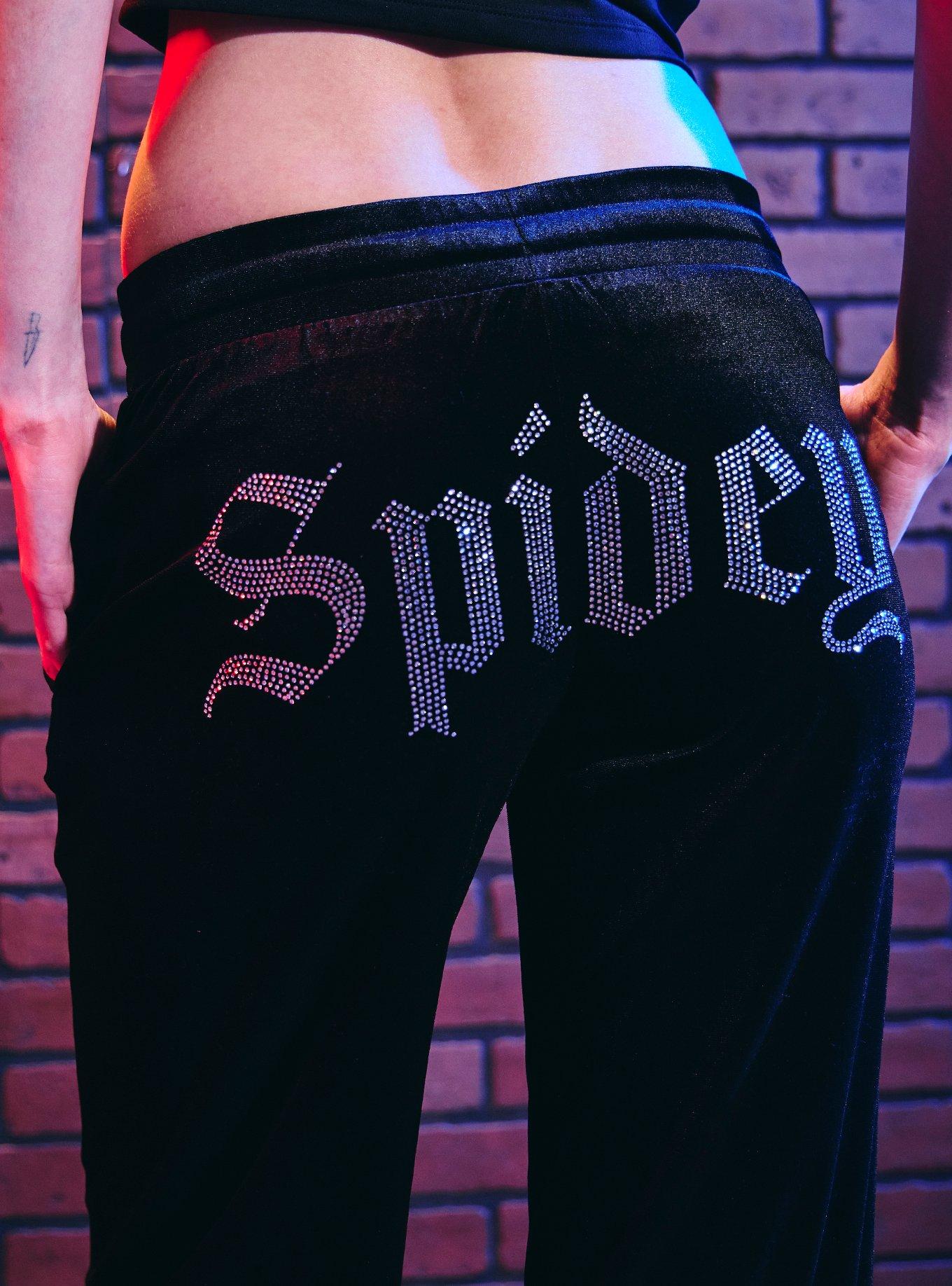 Her Universe Marvel Spider-Man: Brand New Day Spidey Velvet Girls Lounge Pants, MULTI, alternate - view 5