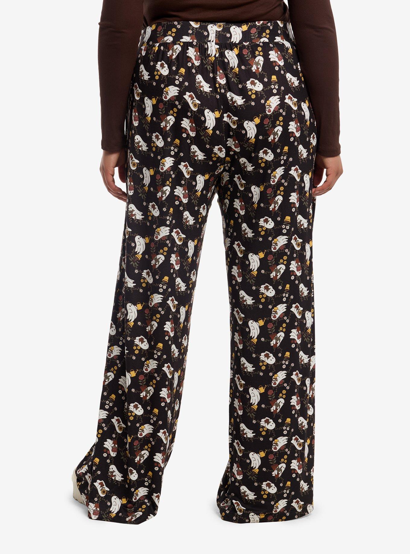 Thorn & Fable Ghost Garden Girls Lounge Pants Plus Size, , hi-res